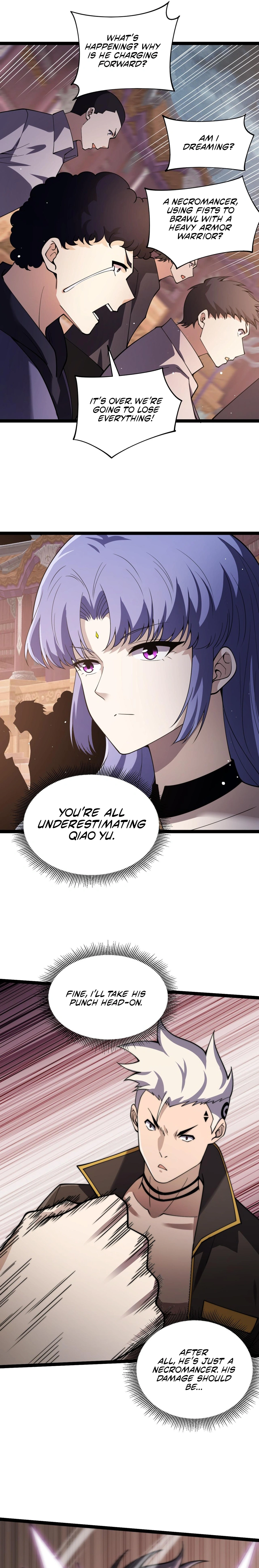 Read Maxed Strength Necromancer EN Manga Online