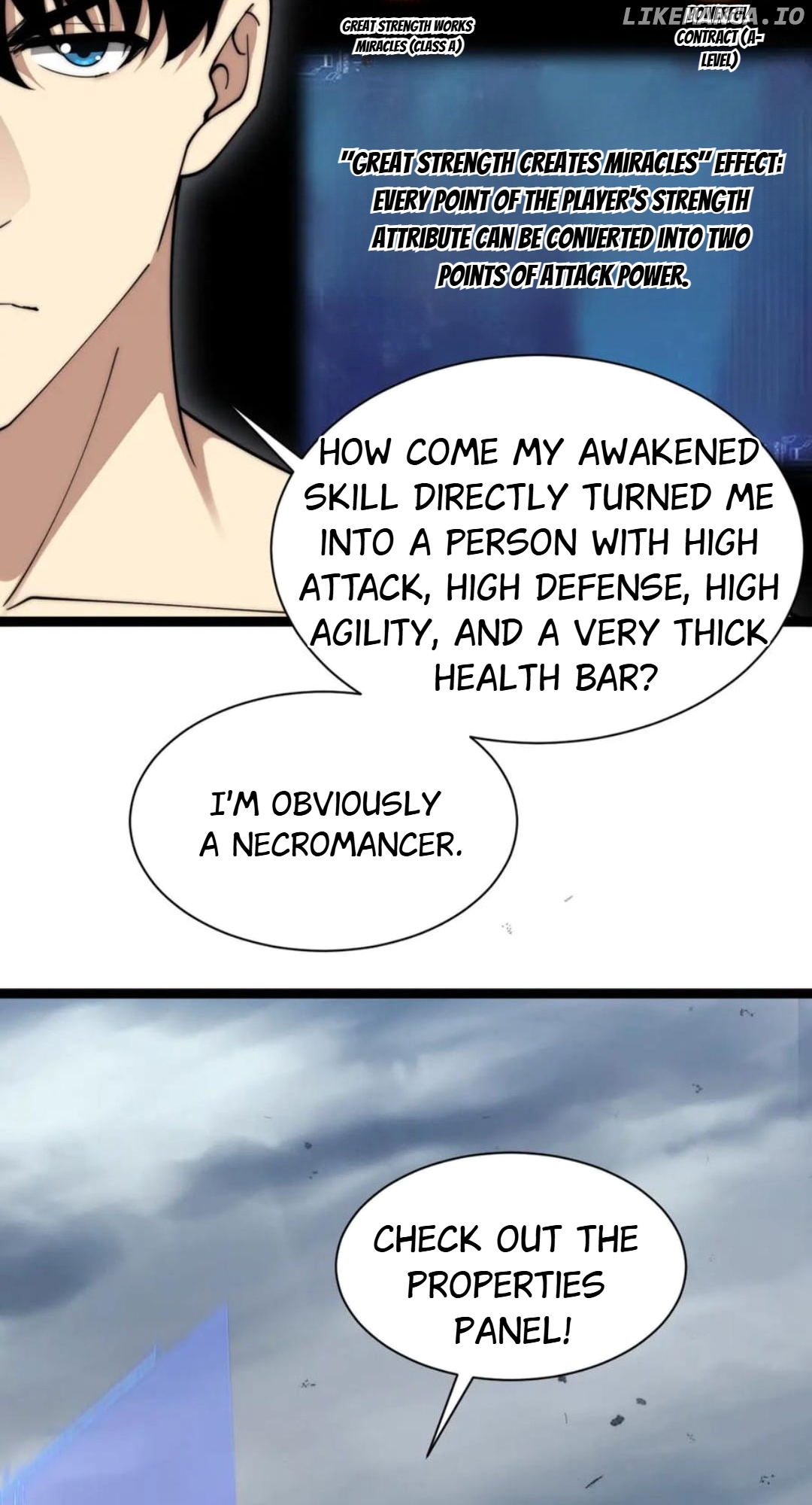 Read Maxed Strength Necromancer EN Manga Online