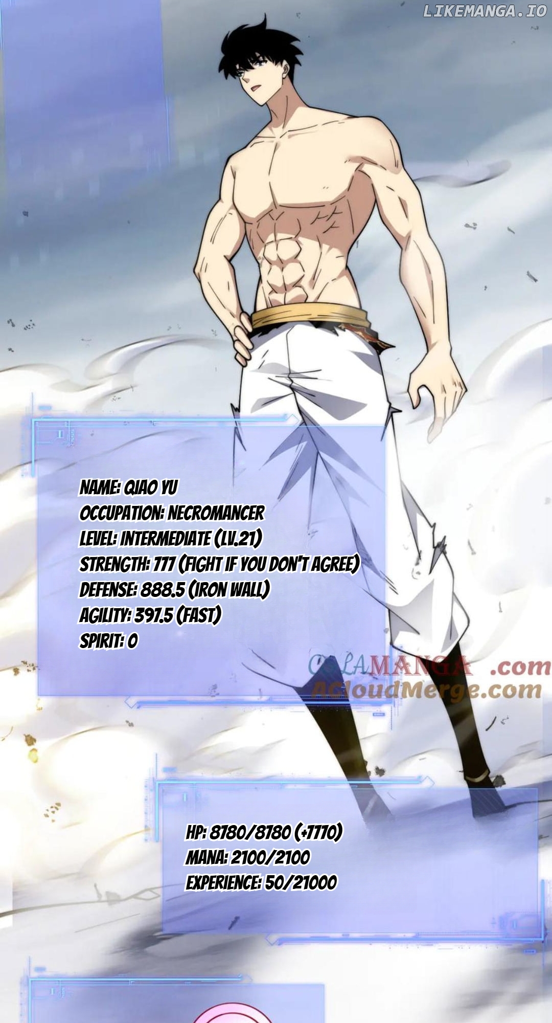 Read Maxed Strength Necromancer EN Manga Online