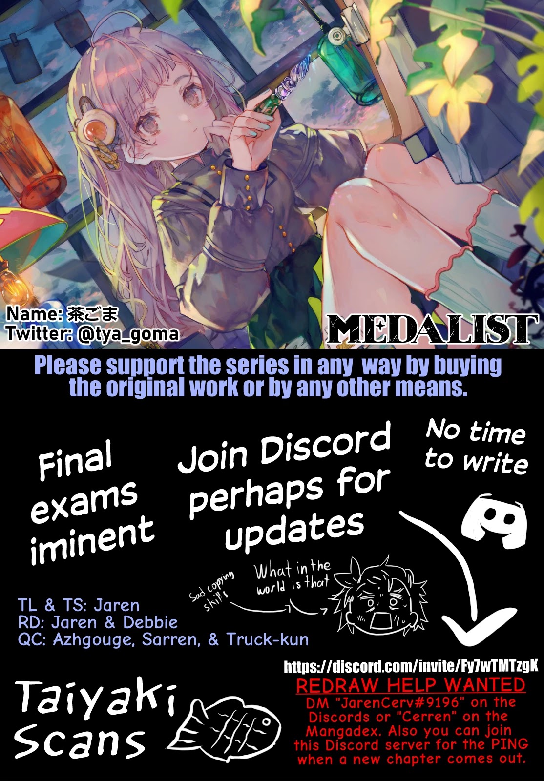 Read Medalist EN Manga Online