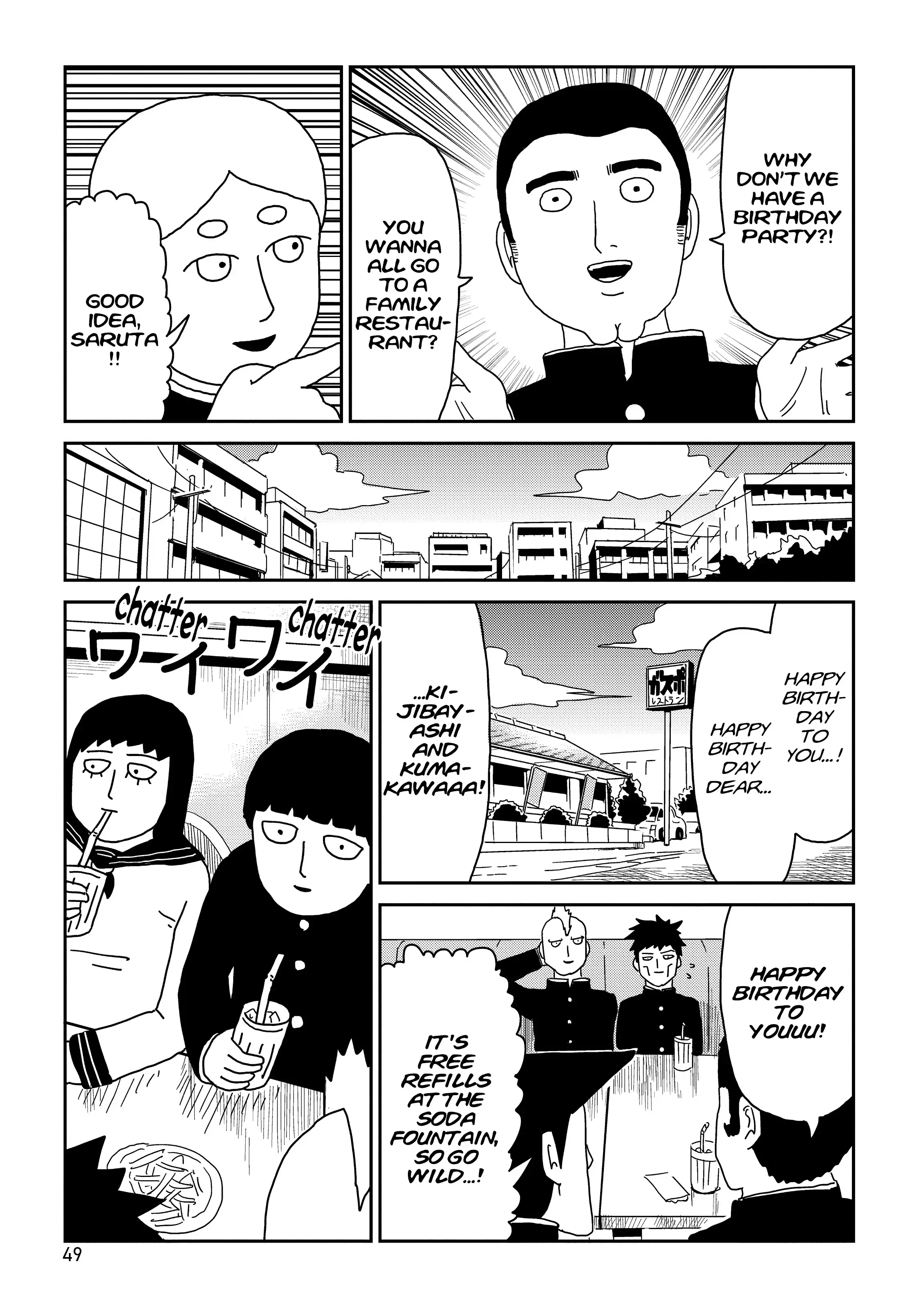 Read Mob Psycho 100 EN Manga Online