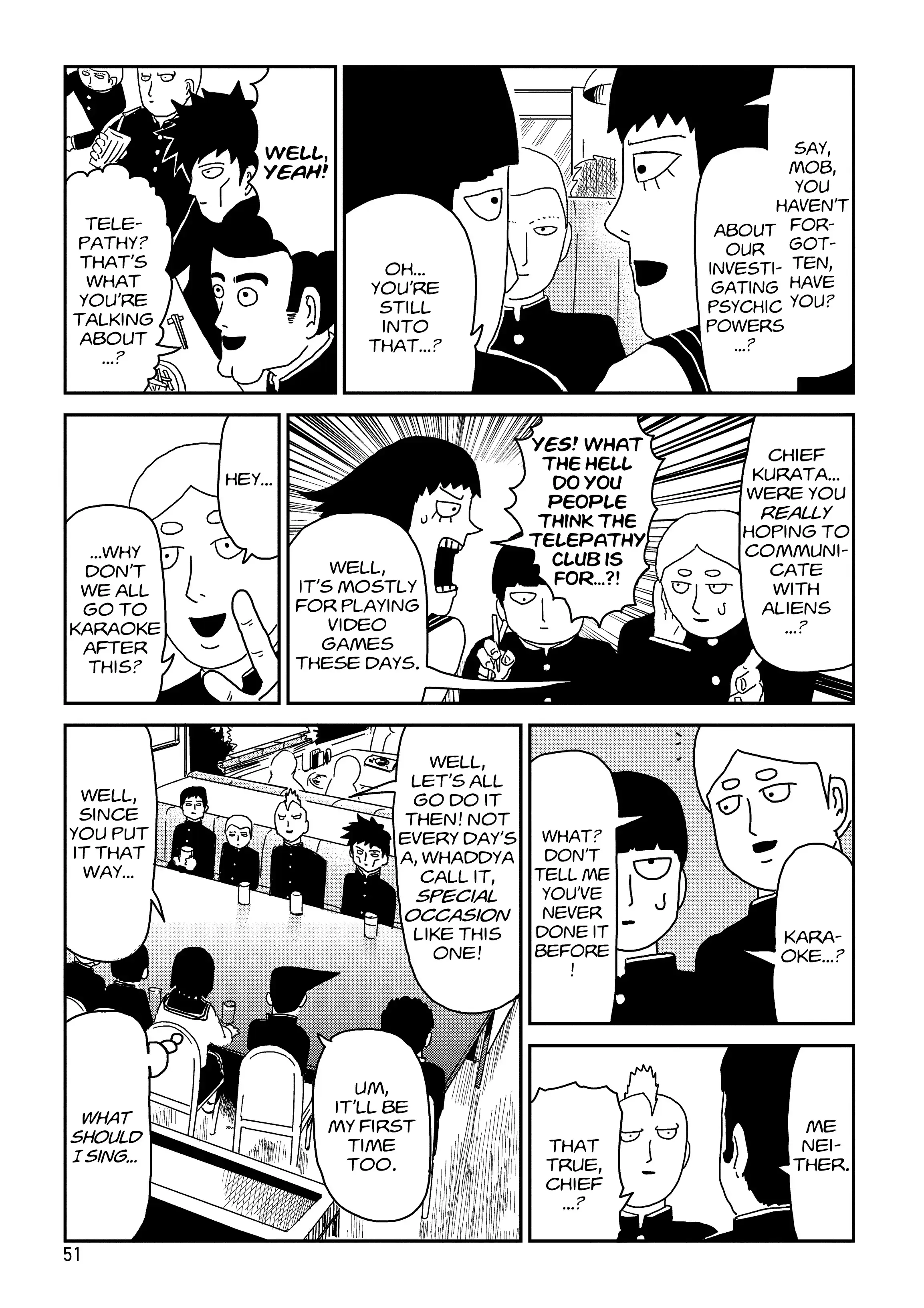 Read Mob Psycho 100 EN Manga Online