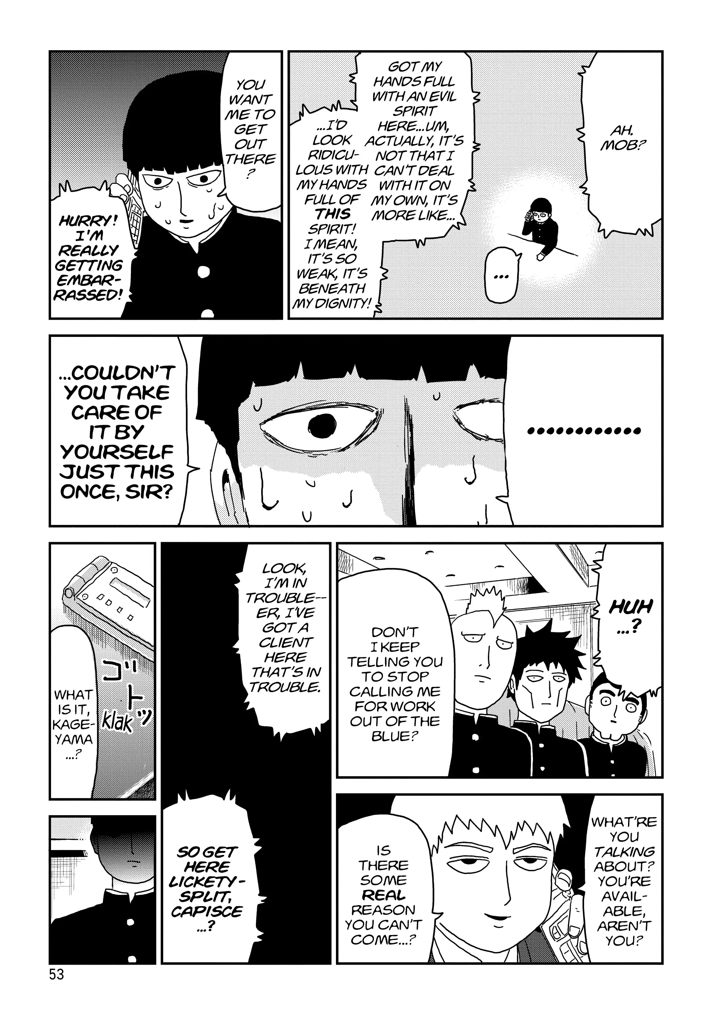 Read Mob Psycho 100 EN Manga Online
