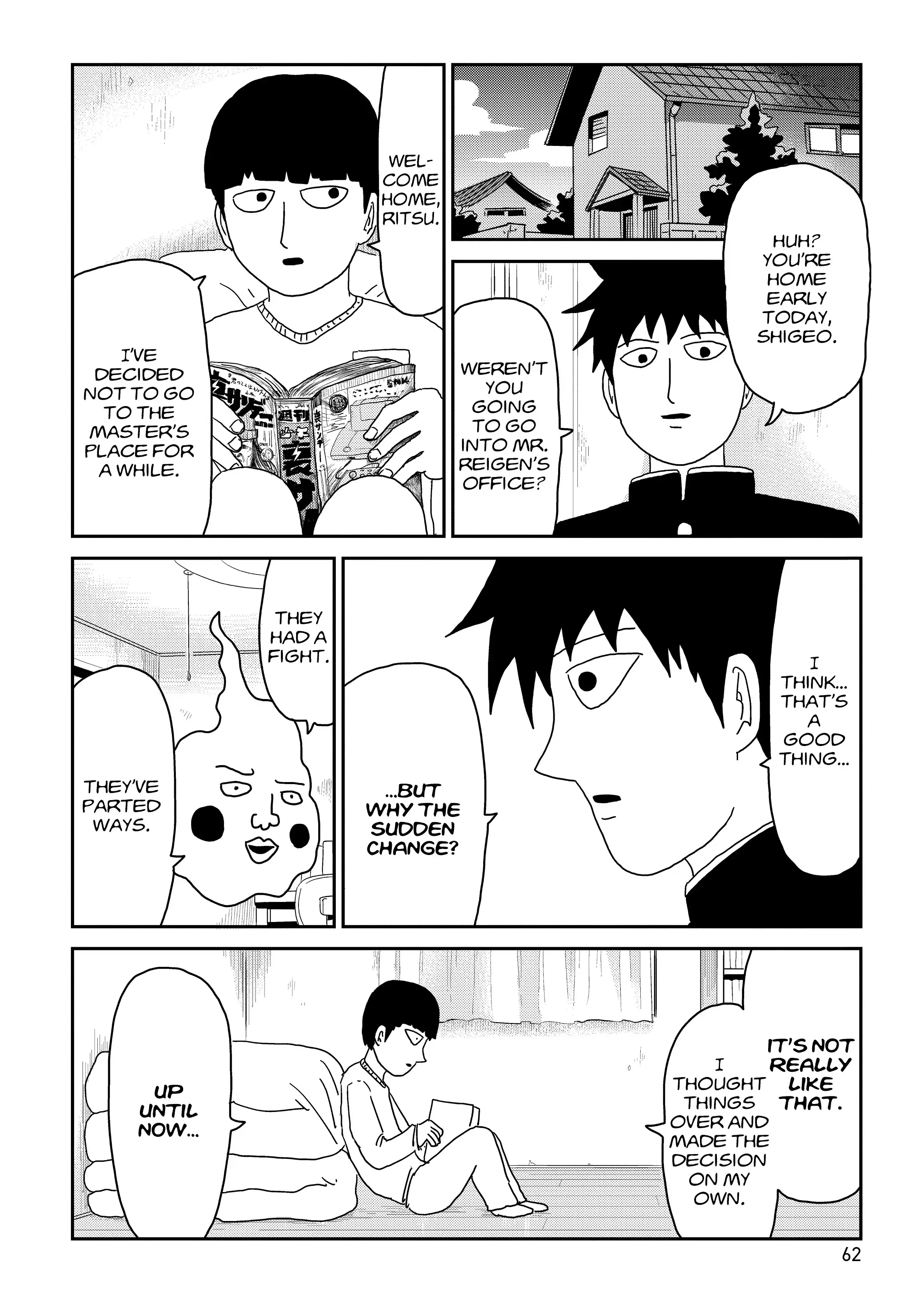 Read Mob Psycho 100 EN Manga Online