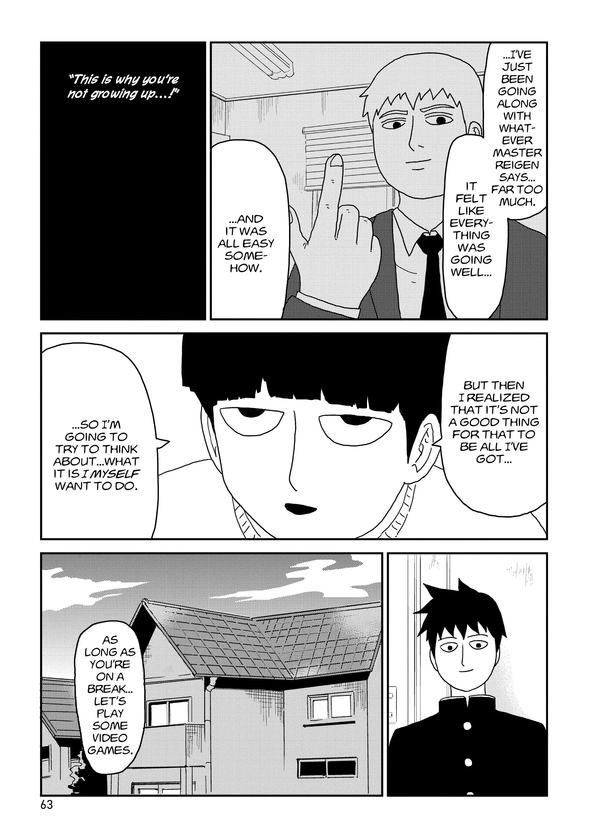 Read Mob Psycho 100 EN Manga Online