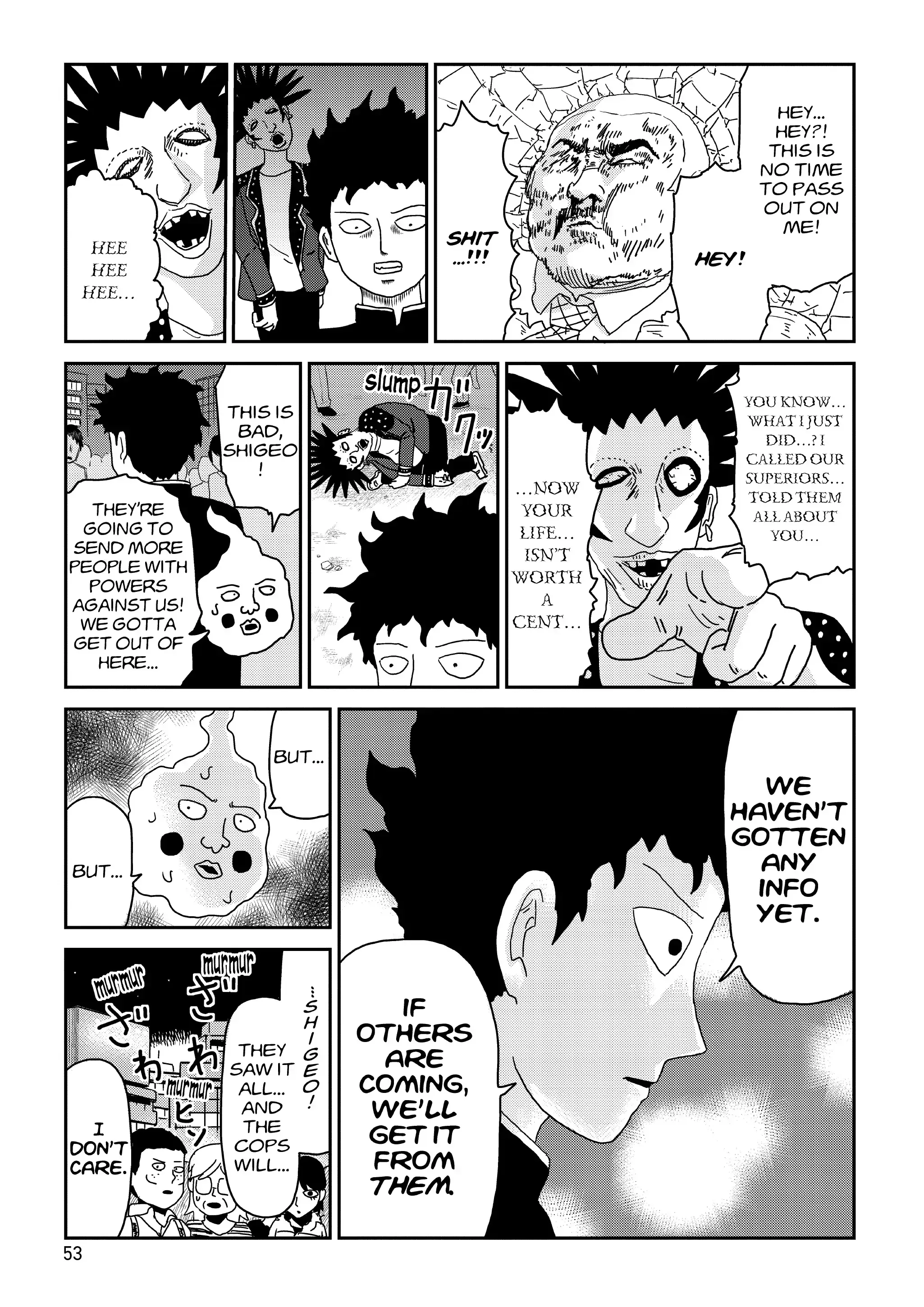 Read Mob Psycho 100 EN Manga Online