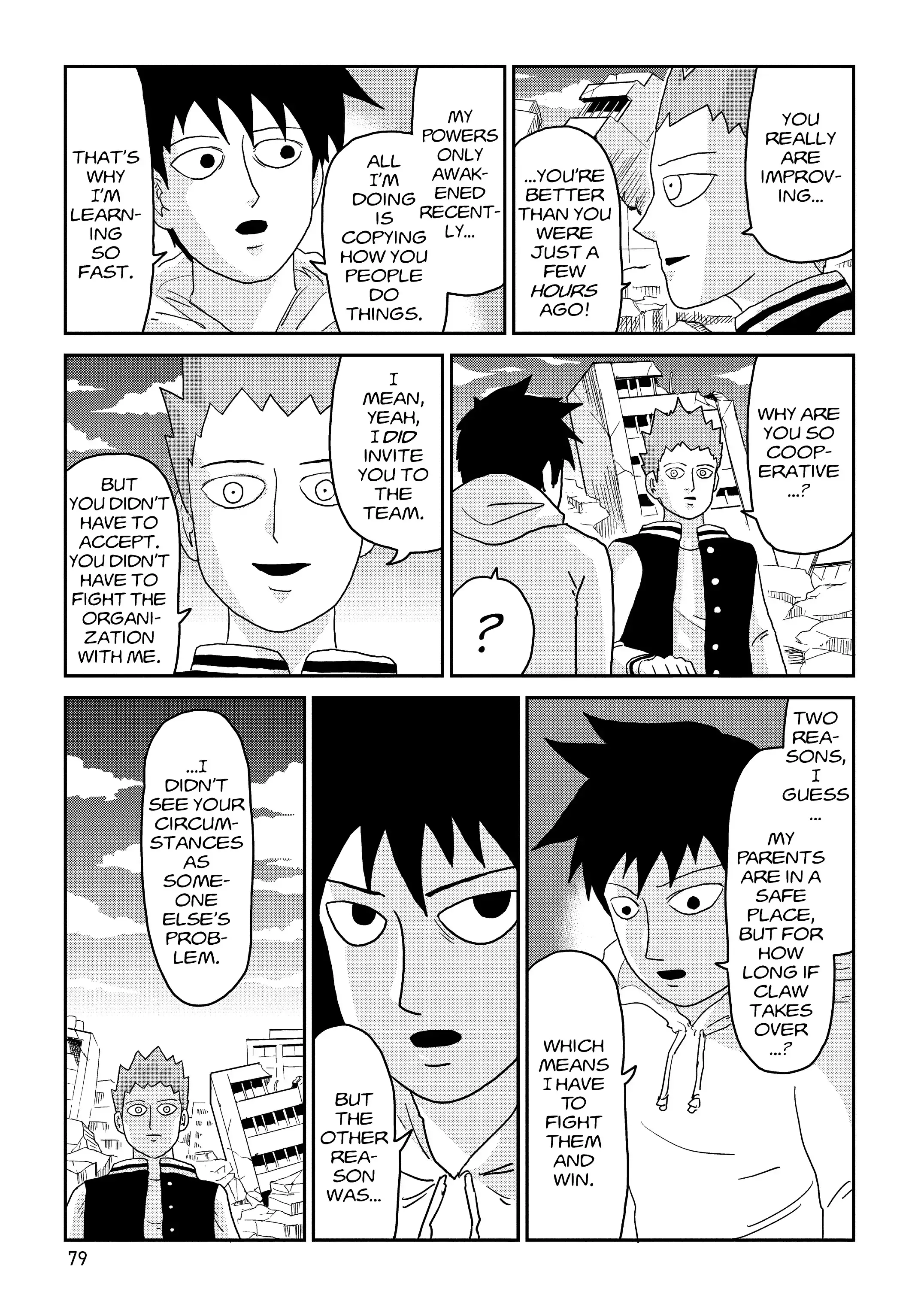 Read Mob Psycho 100 EN Manga Online