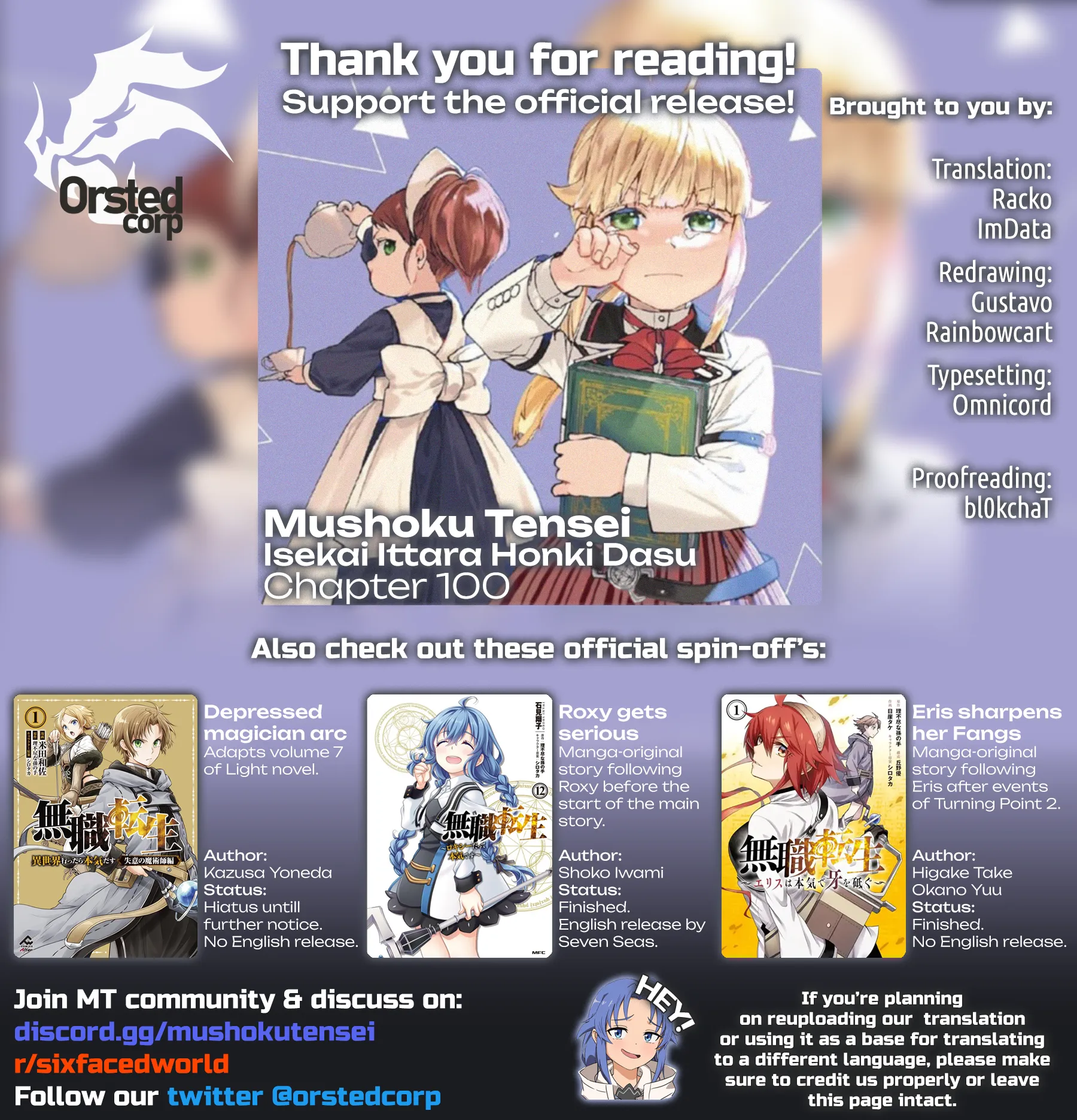 Read Mushoku Tensei ~Isekai Ittara Honki Dasu~ EN Manga Online