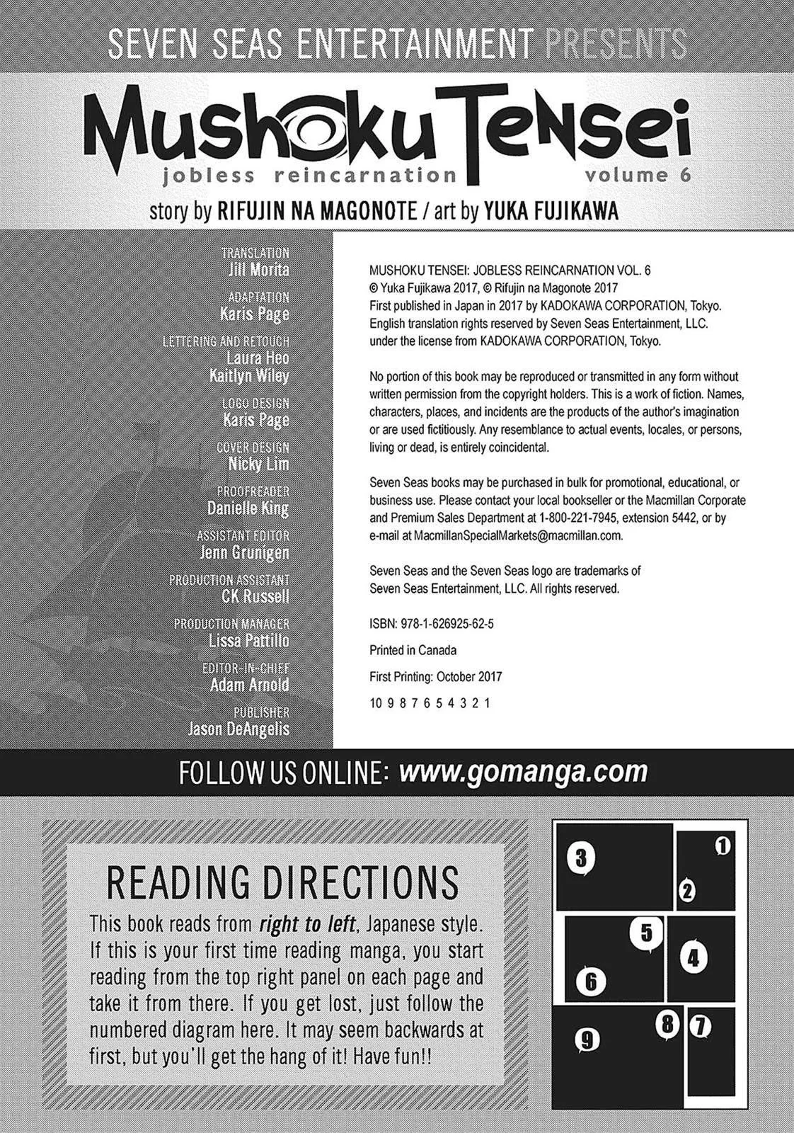Read Mushoku Tensei ~Isekai Ittara Honki Dasu~ EN Manga Online