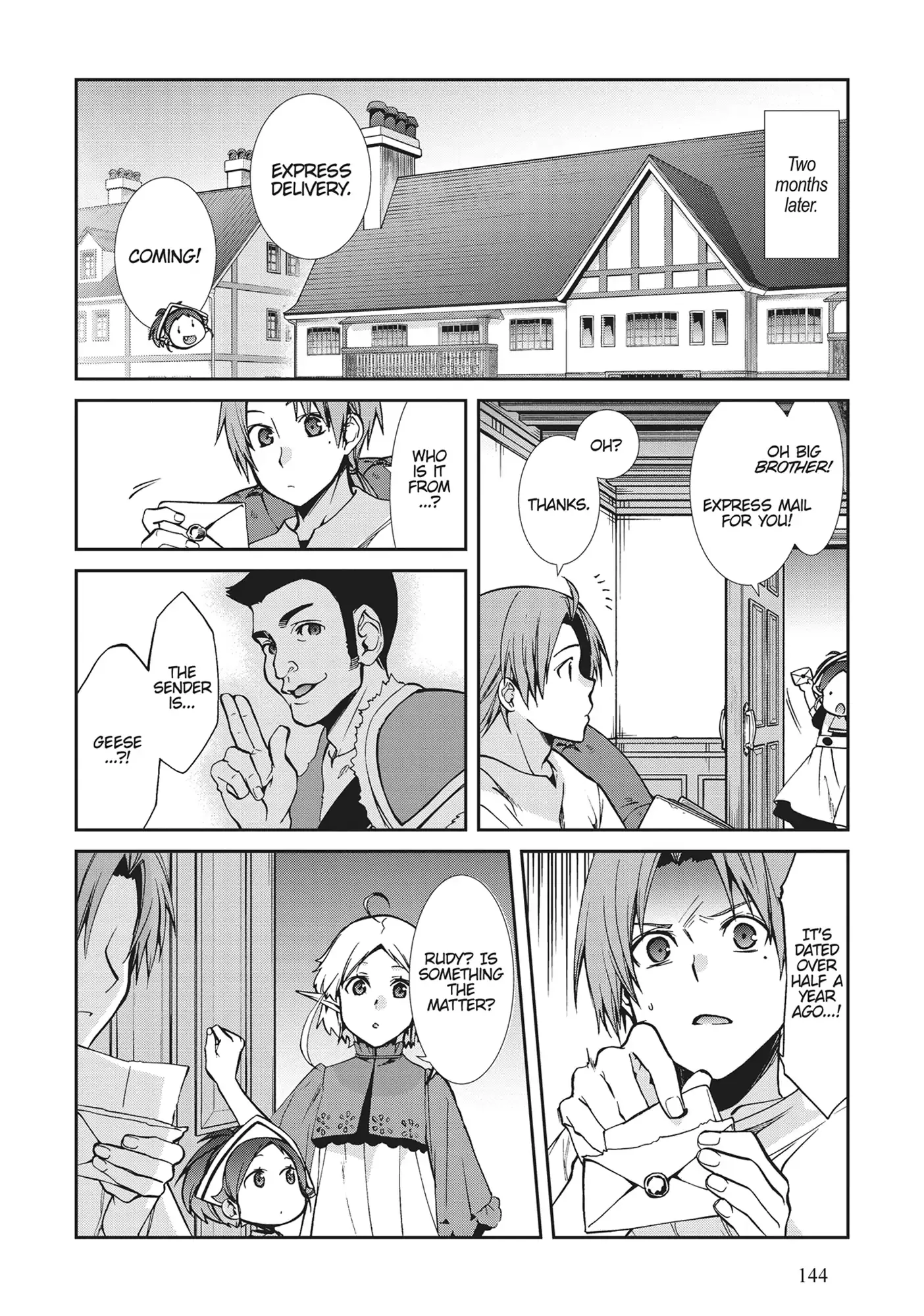 Read Mushoku Tensei ~Isekai Ittara Honki Dasu~ EN Manga Online
