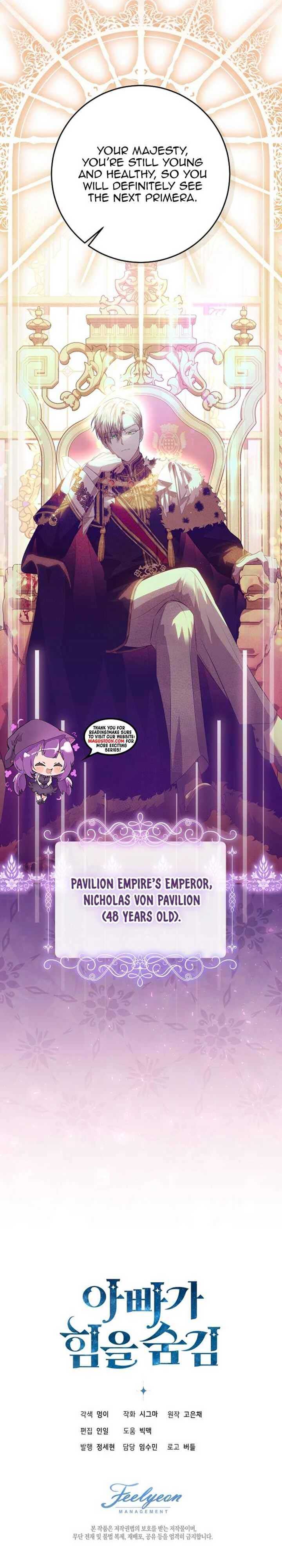 Read My Daddy Hides His Power Manga Online