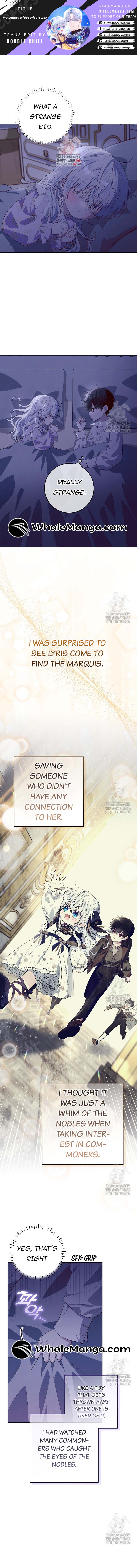 Read My Daddy Hides His Power Manga Online