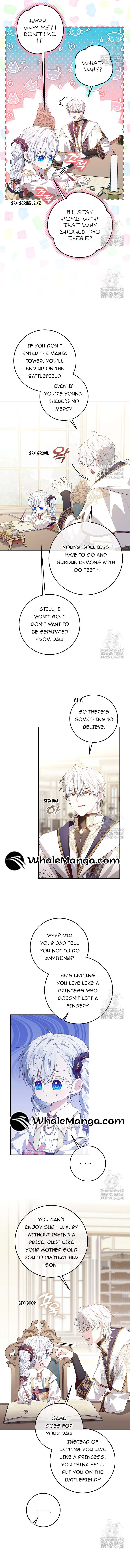 Read My Daddy Hides His Power Manga Online