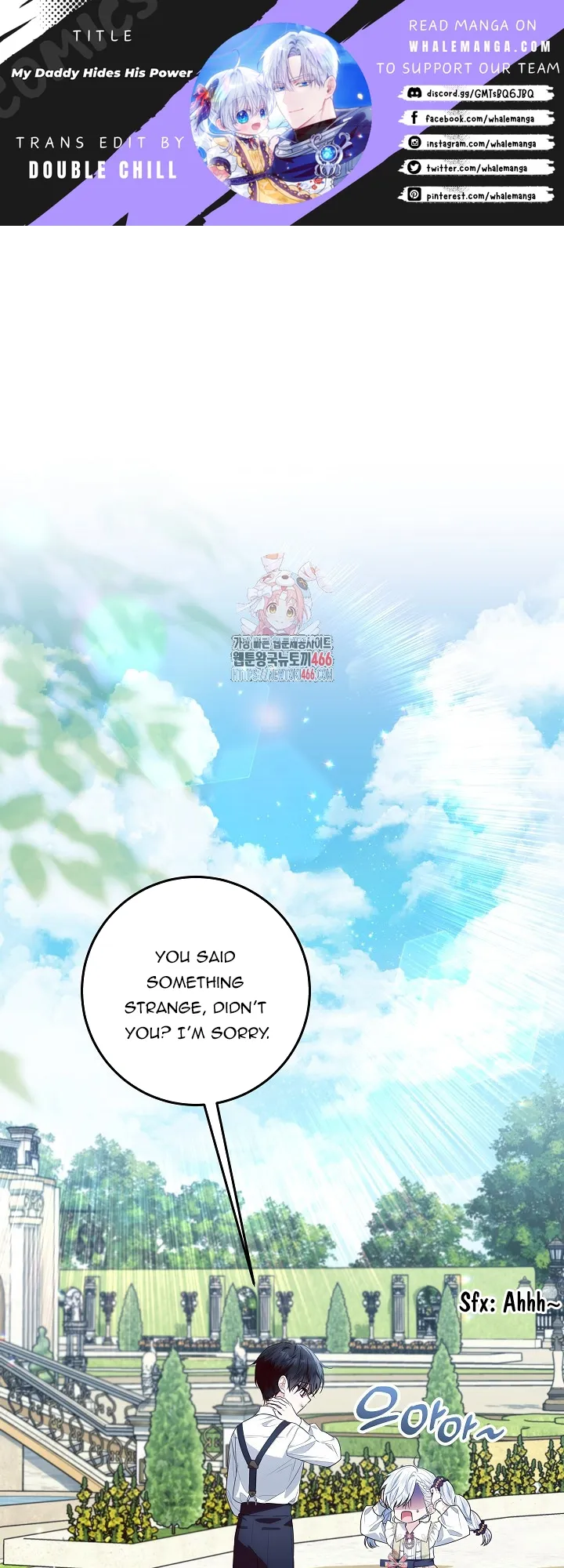 Read My Daddy Hides His Power Manga Online
