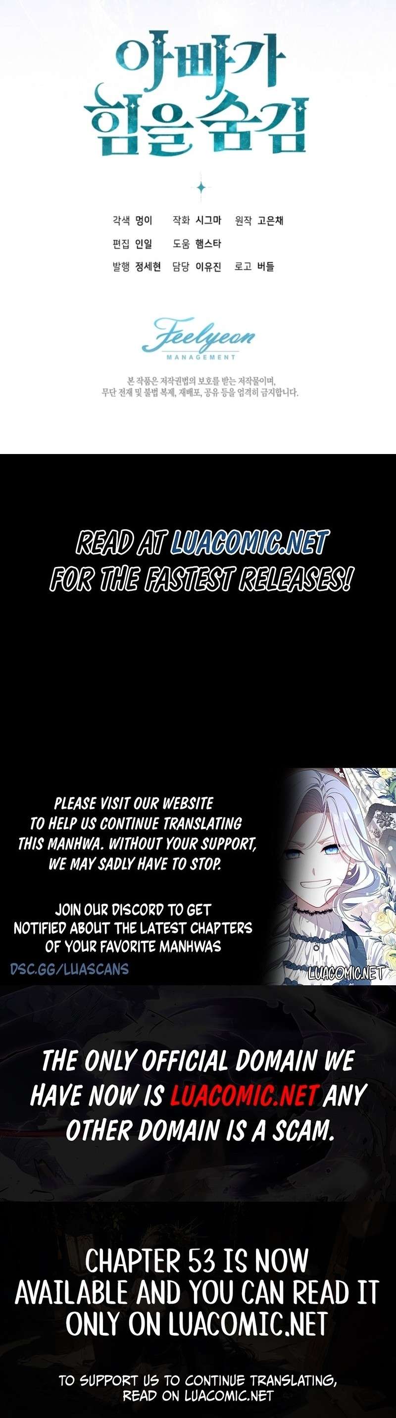 Read My Daddy Hides His Power Manga Online