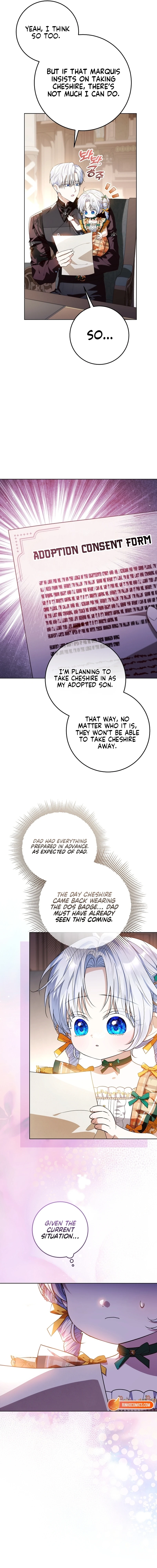 Read My Daddy Hides His Power Manga Online