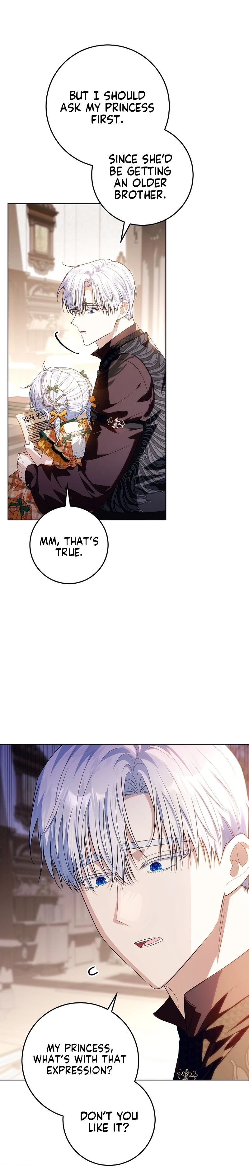 Read My Daddy Hides His Power Manga Online