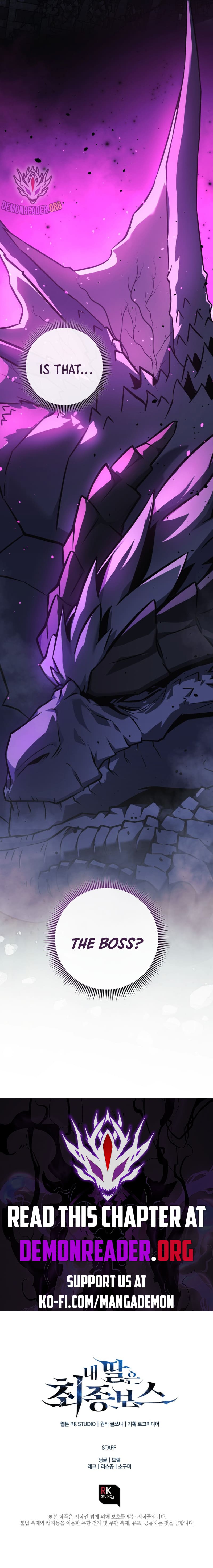 Read My Daughter is the Final Boss EN Manga Online