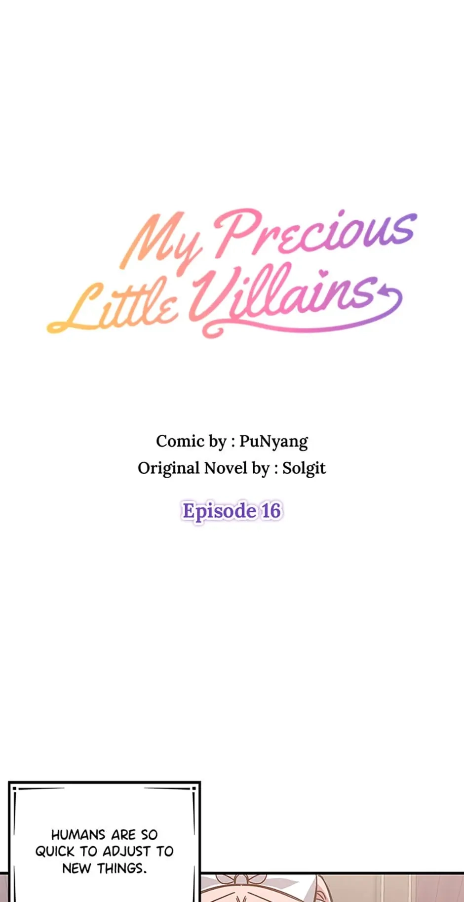 Read My Precious Little Villains EN Manga Online