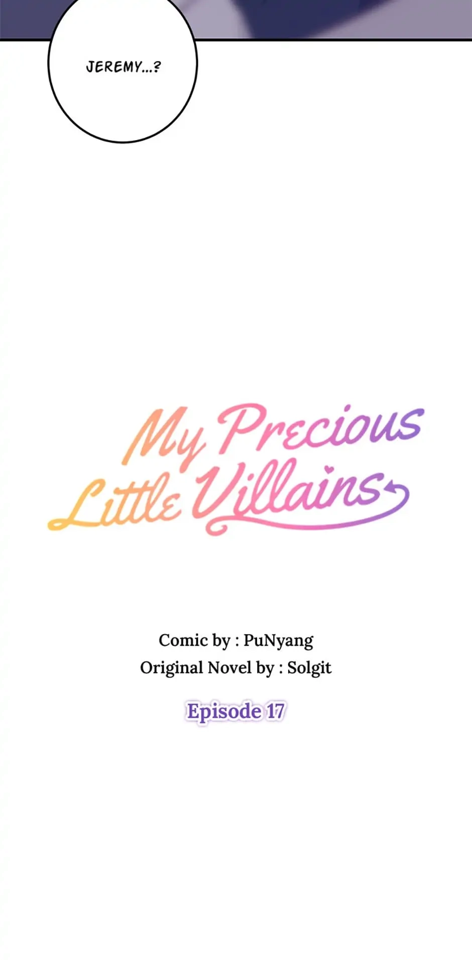 Read My Precious Little Villains EN Manga Online