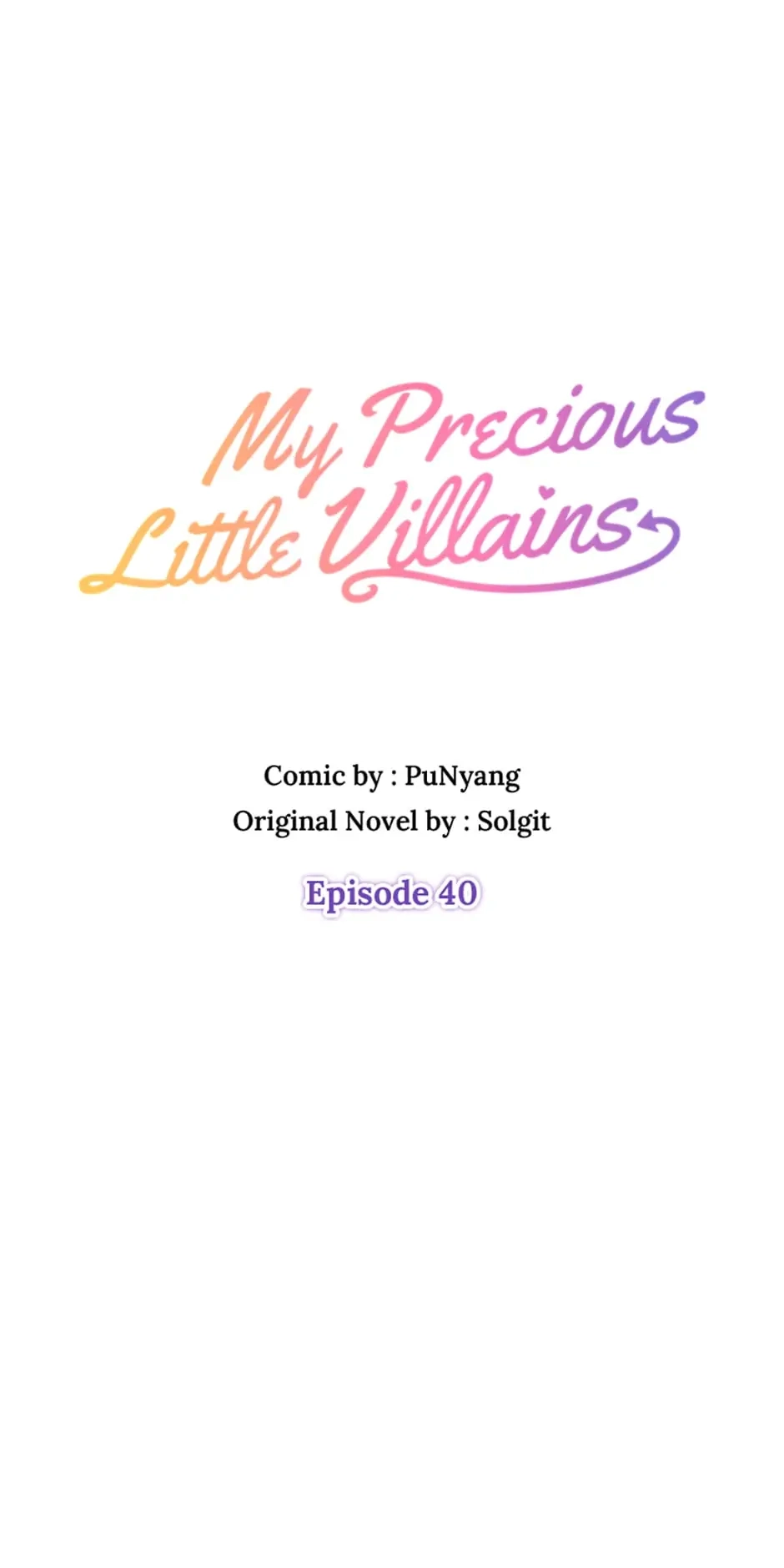 Read My Precious Little Villains EN Manga Online