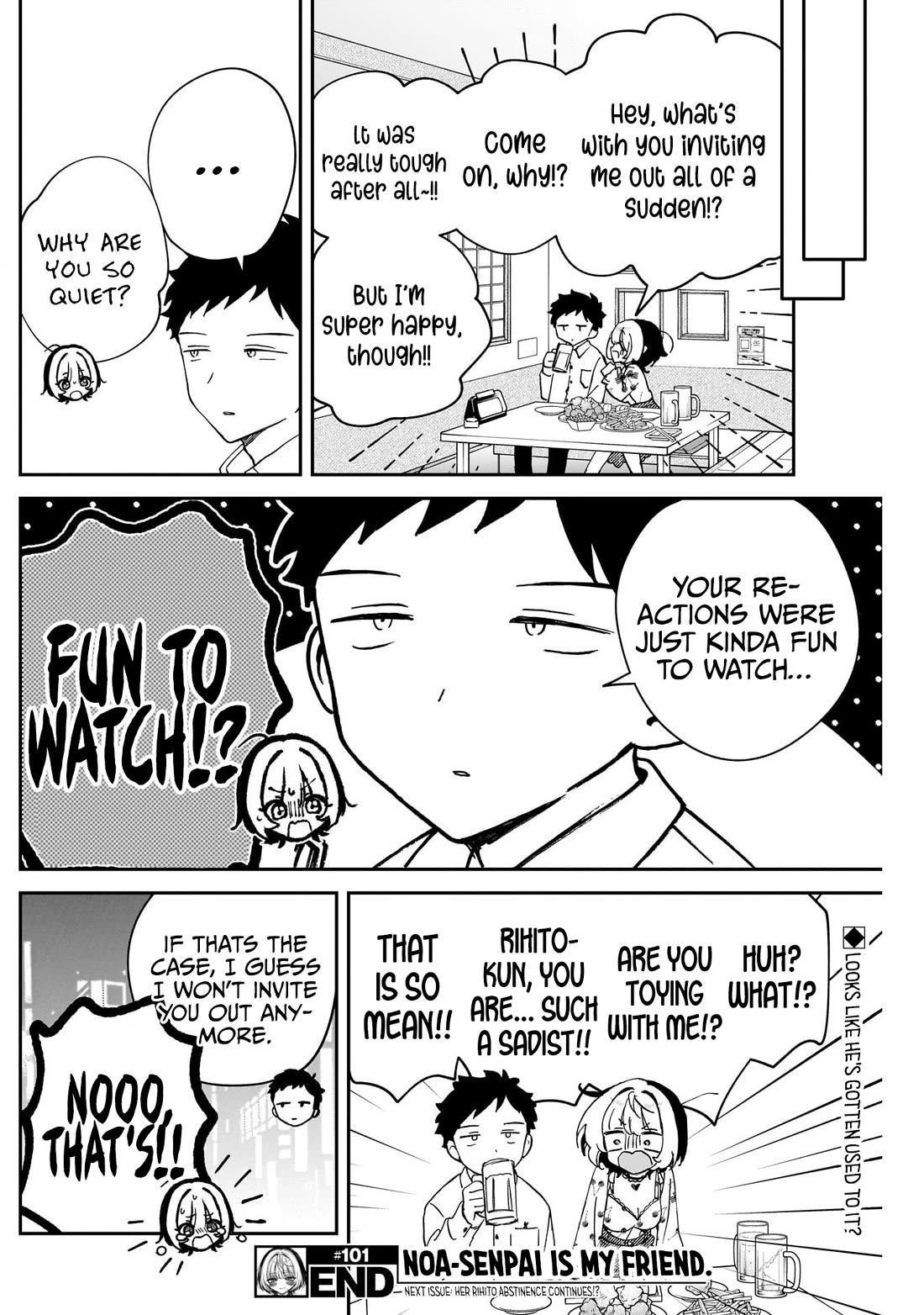 Read Noa Is My Senior, and My Friend EN Manga Online