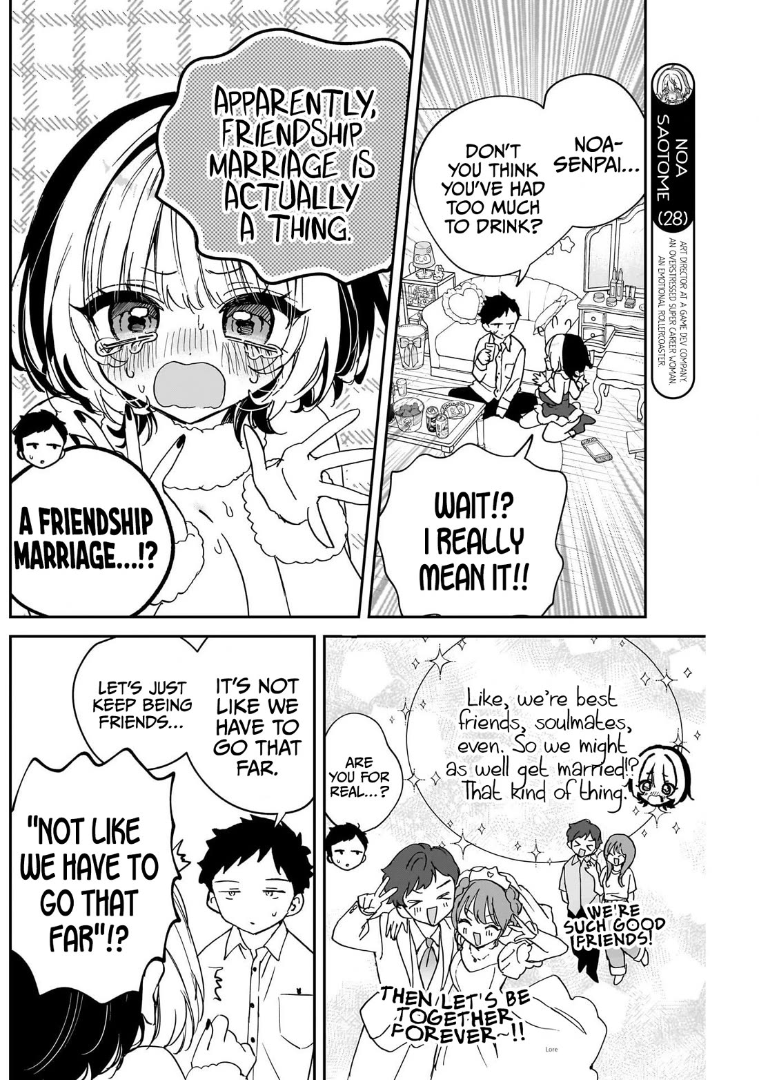 Read Noa Is My Senior, and My Friend EN Manga Online