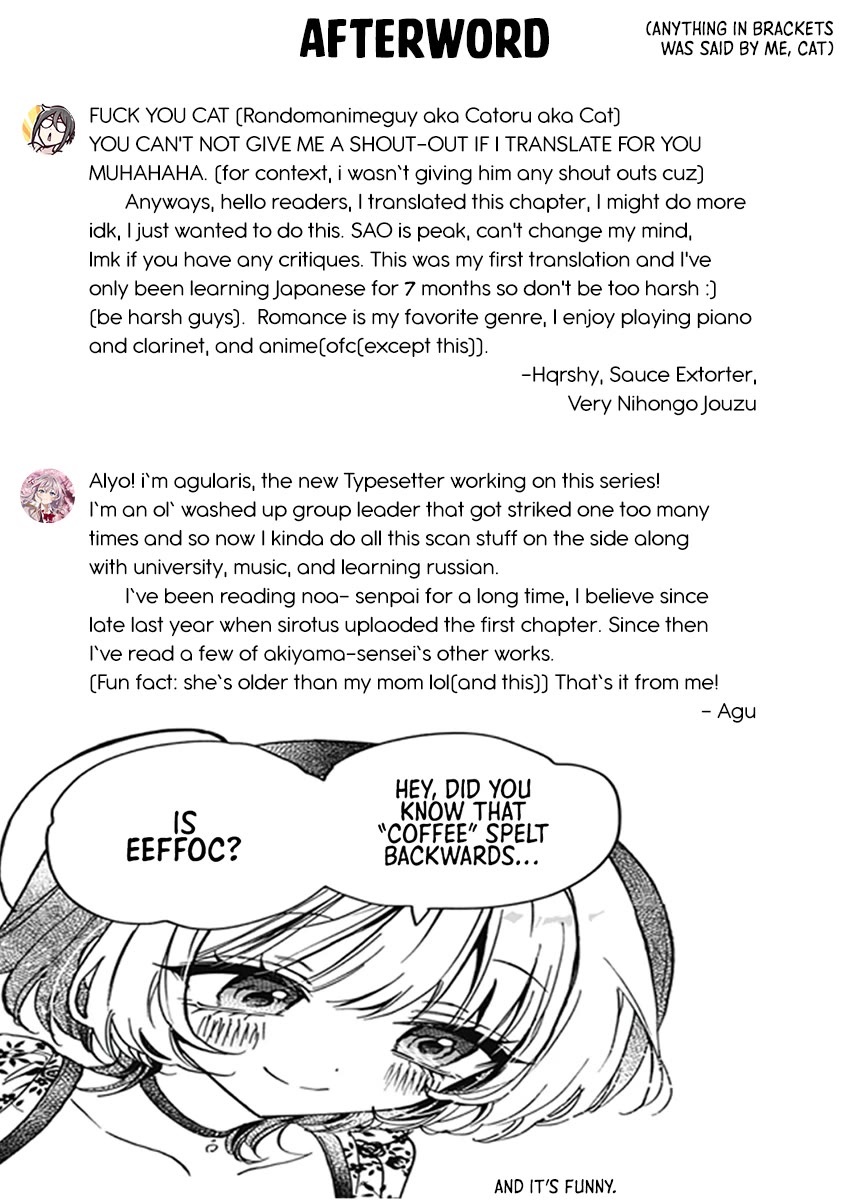 Read Noa Is My Senior, and My Friend EN Manga Online