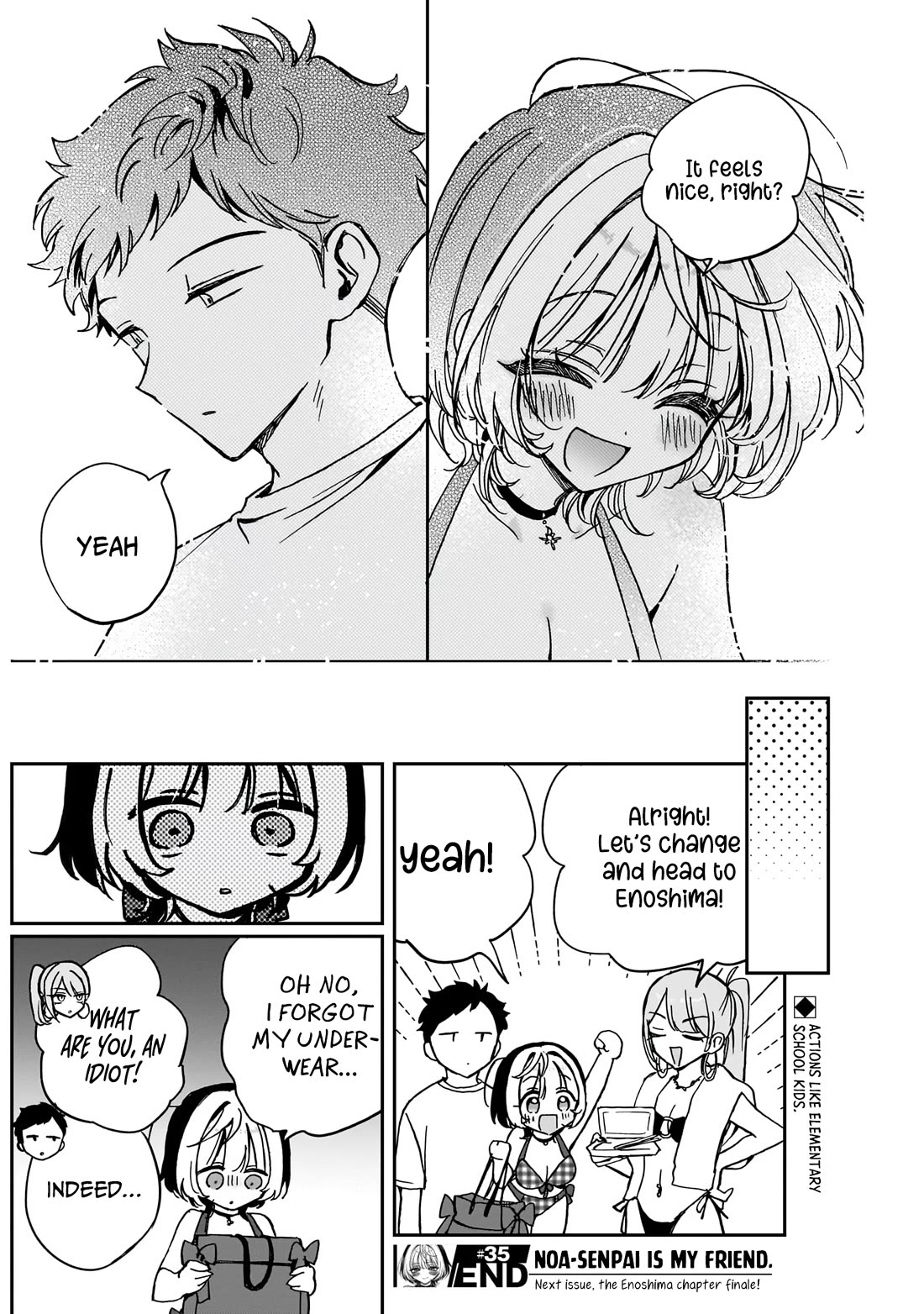 Read Noa Is My Senior, and My Friend EN Manga Online