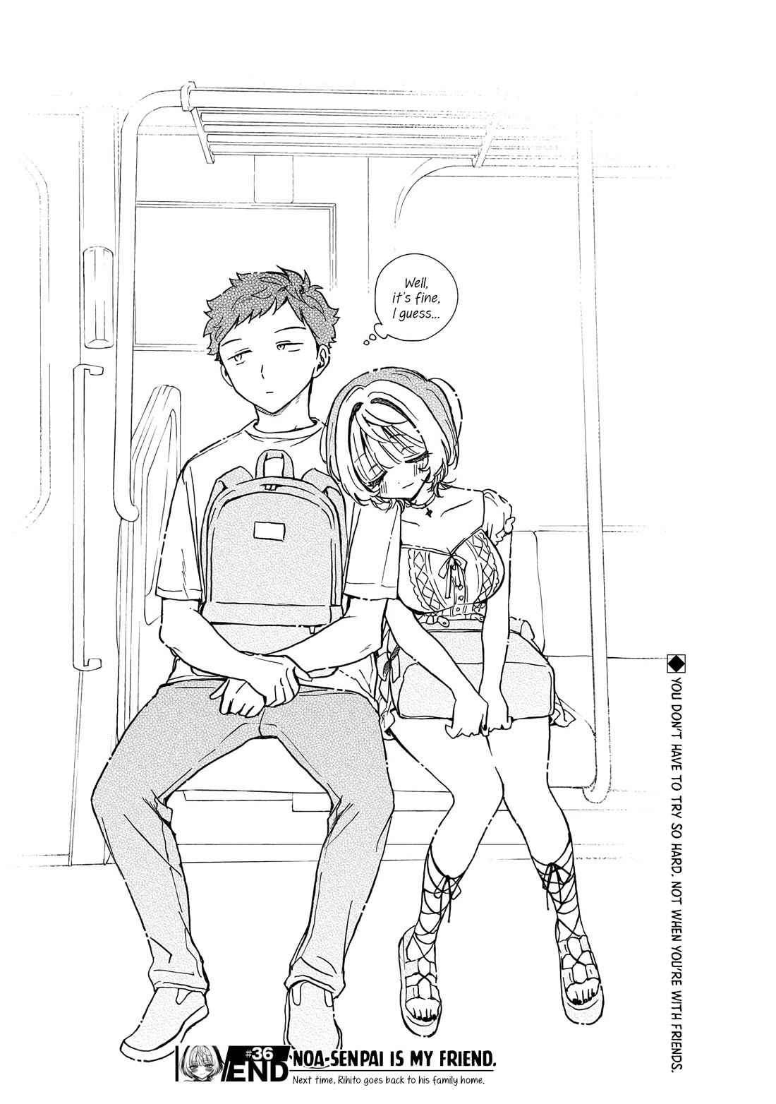 Read Noa Is My Senior, and My Friend EN Manga Online