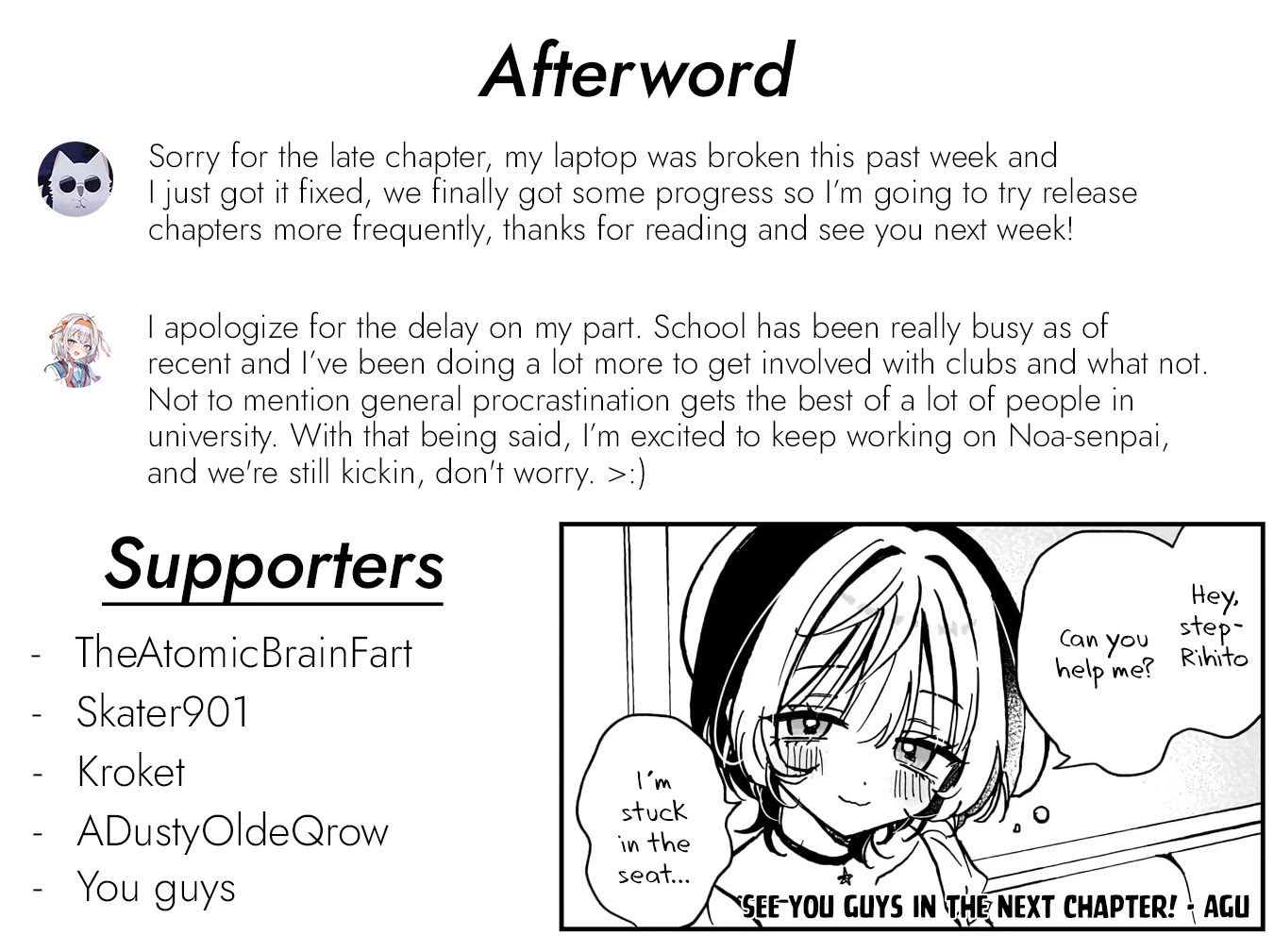 Read Noa Is My Senior, and My Friend EN Manga Online