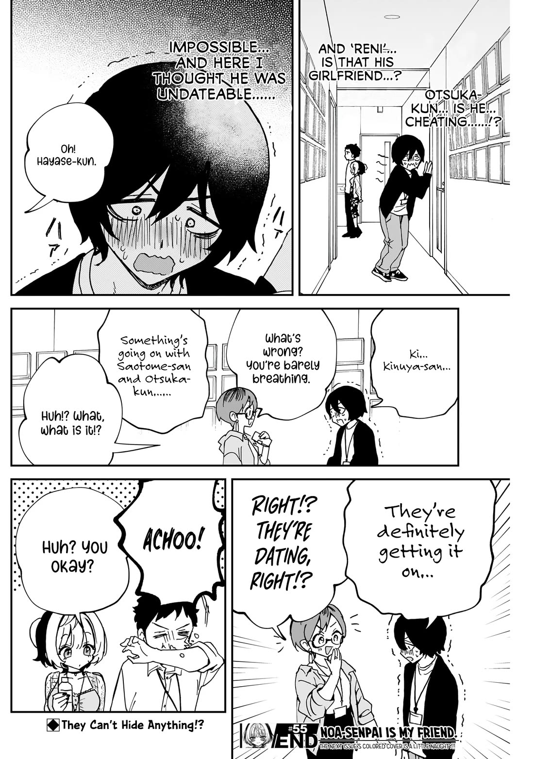 Read Noa Is My Senior, and My Friend EN Manga Online