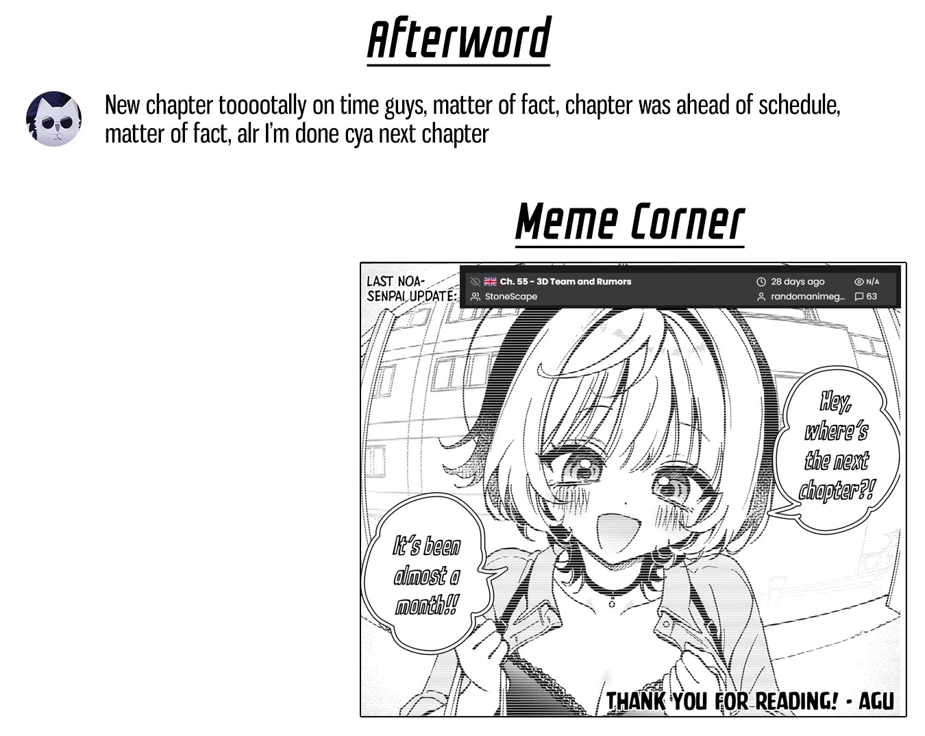 Read Noa Is My Senior, and My Friend EN Manga Online