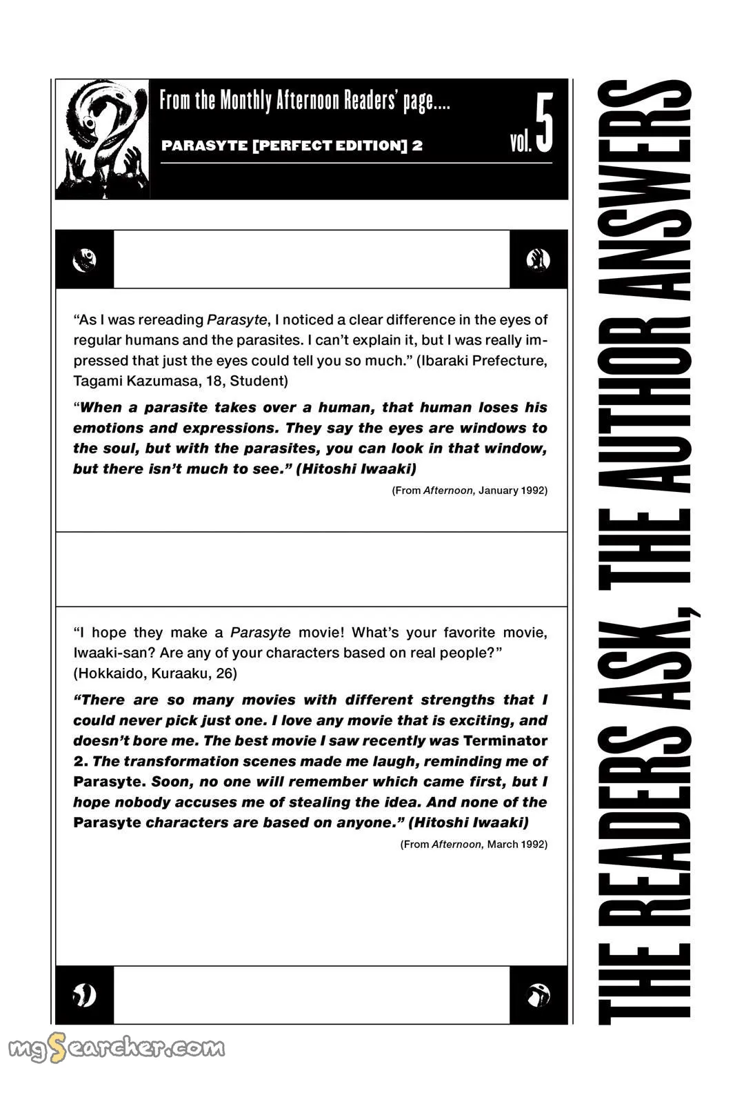 Read Parasyte EN Manga Online