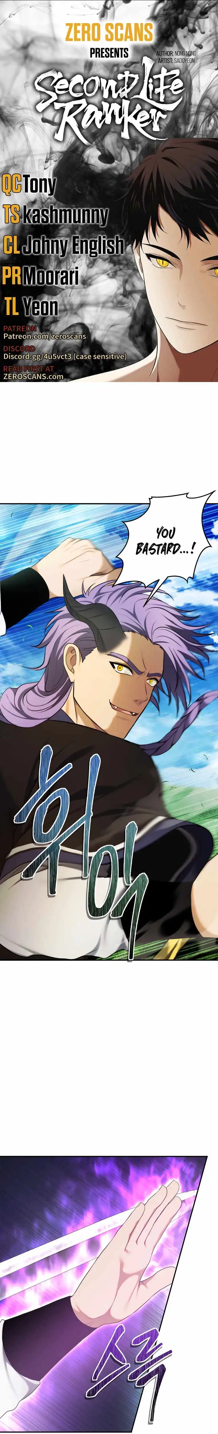 Read Ranker Who Lives A Second Time EN Manga Online