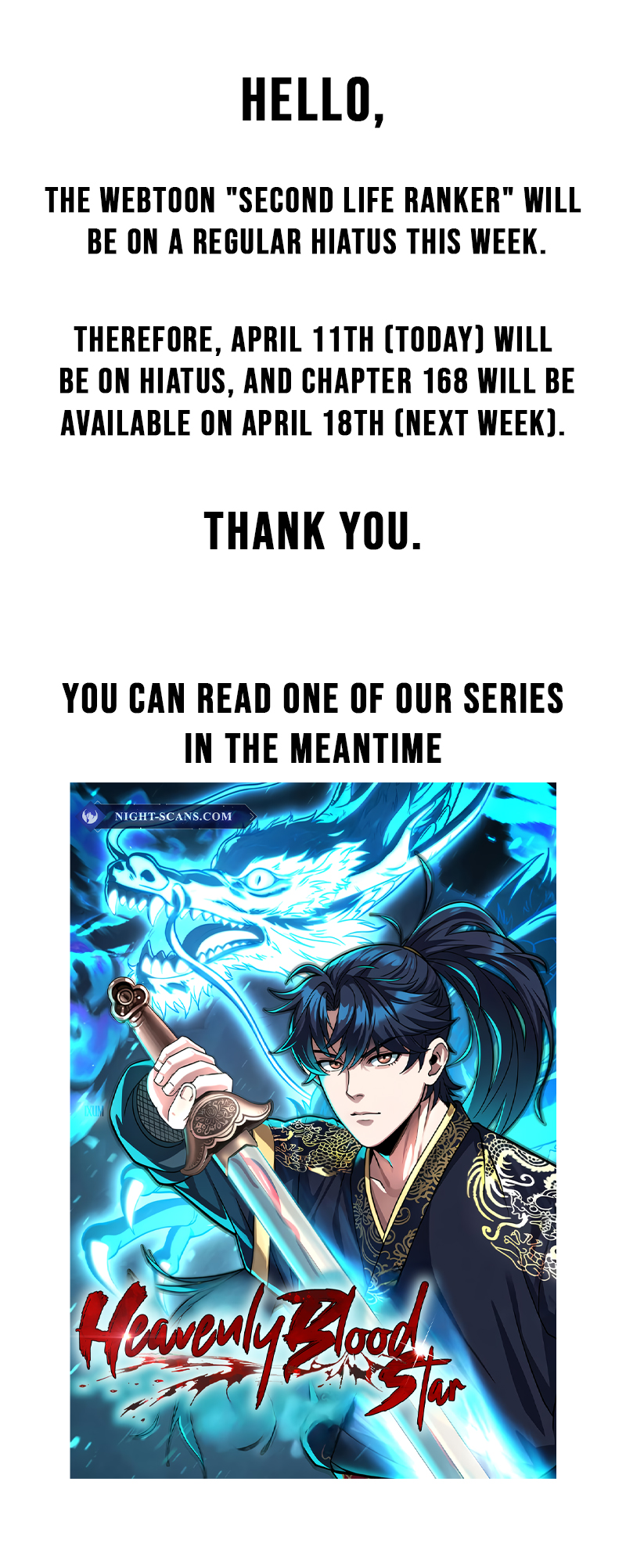Read Ranker Who Lives A Second Time EN Manga Online