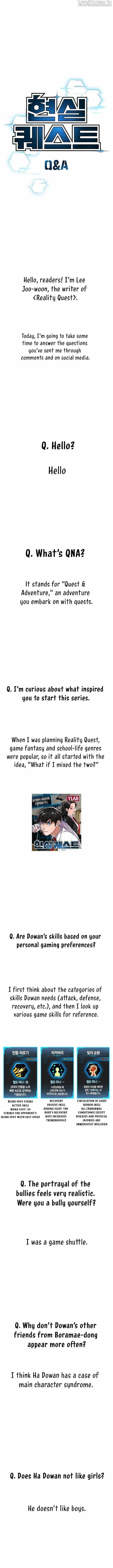 Read Reality Quest EN Manga Online