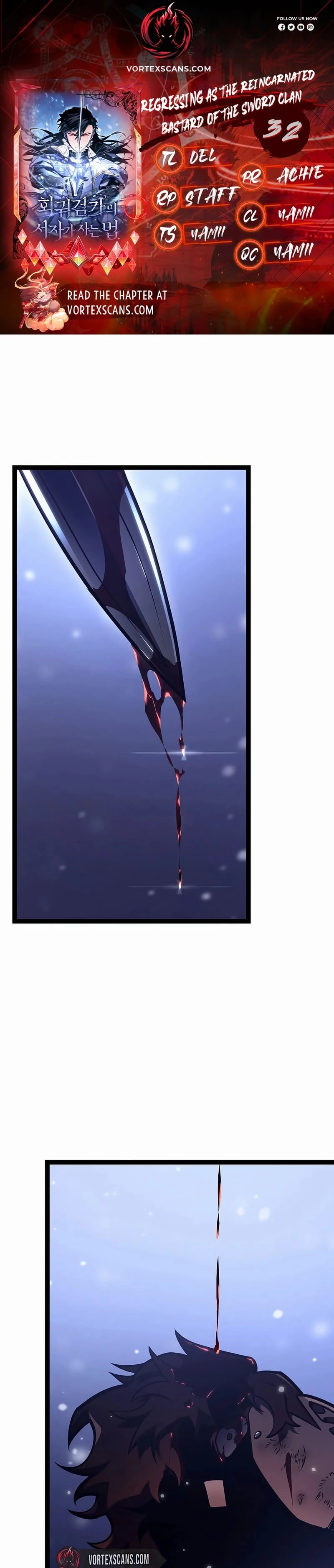 Read Regressing As The Bastard Of The Sword Clan EN Manga Online