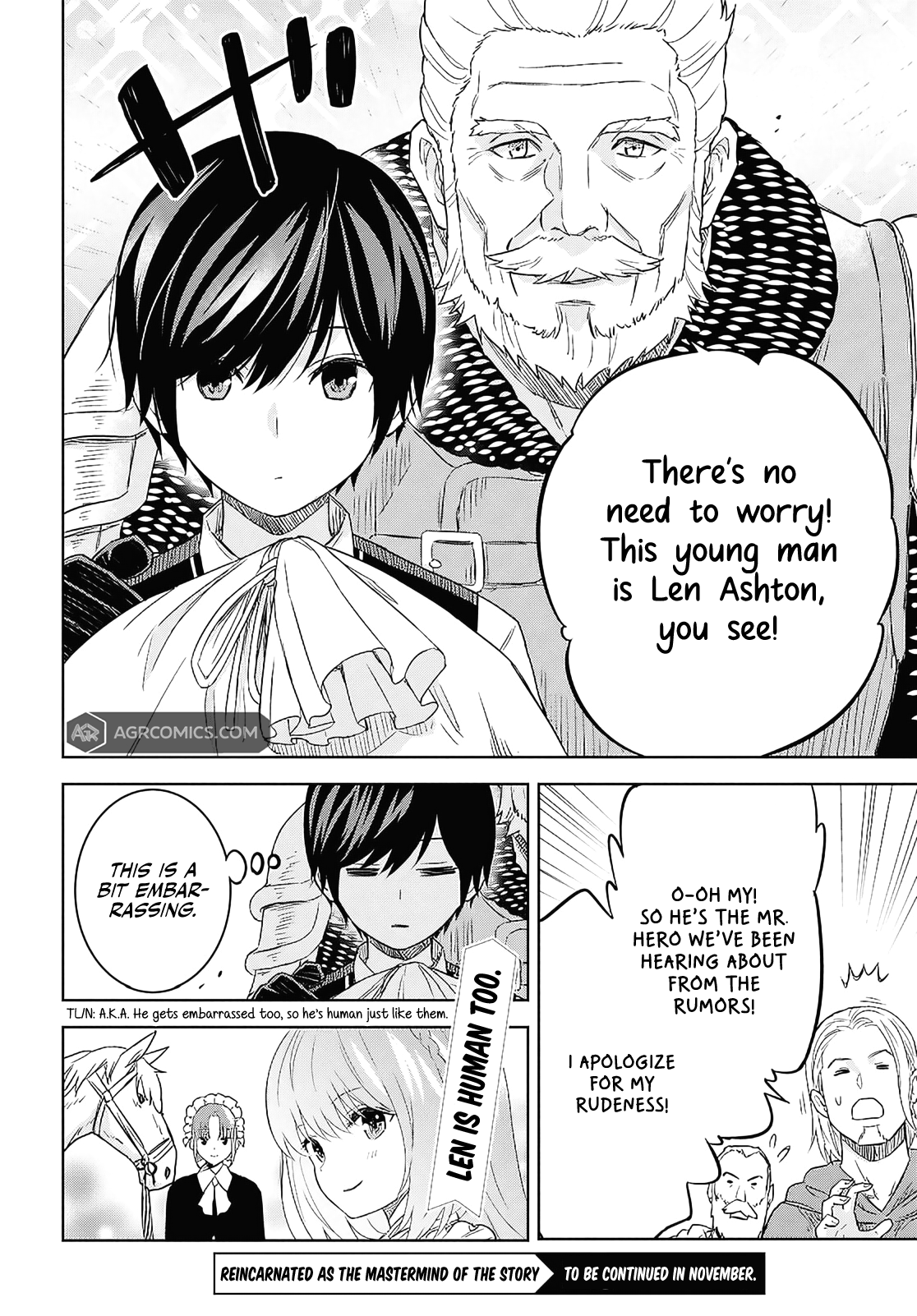Read Reincarnated as the Mastermind of the Story EN Manga Online
