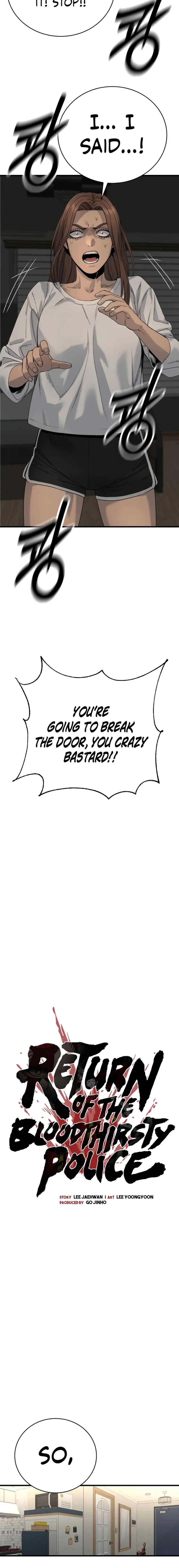Read Return of the Bloodthirsty Police EN Manga Online
