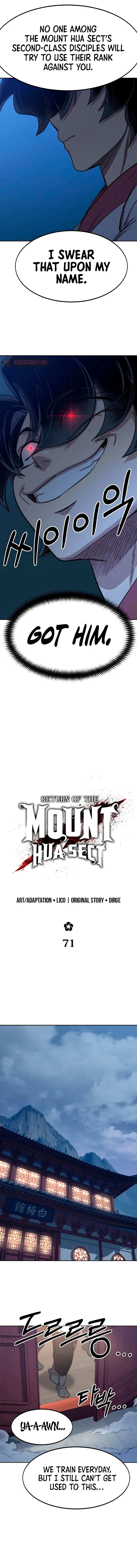 Read Return of the Flowery Mountain Sect EN Manga Online
