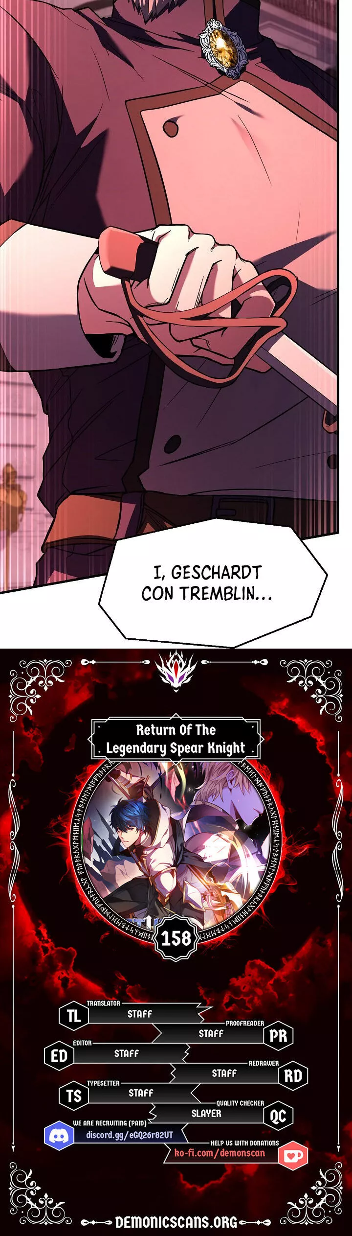 Read Return of the Legendary Spear Knight EN Manga Online