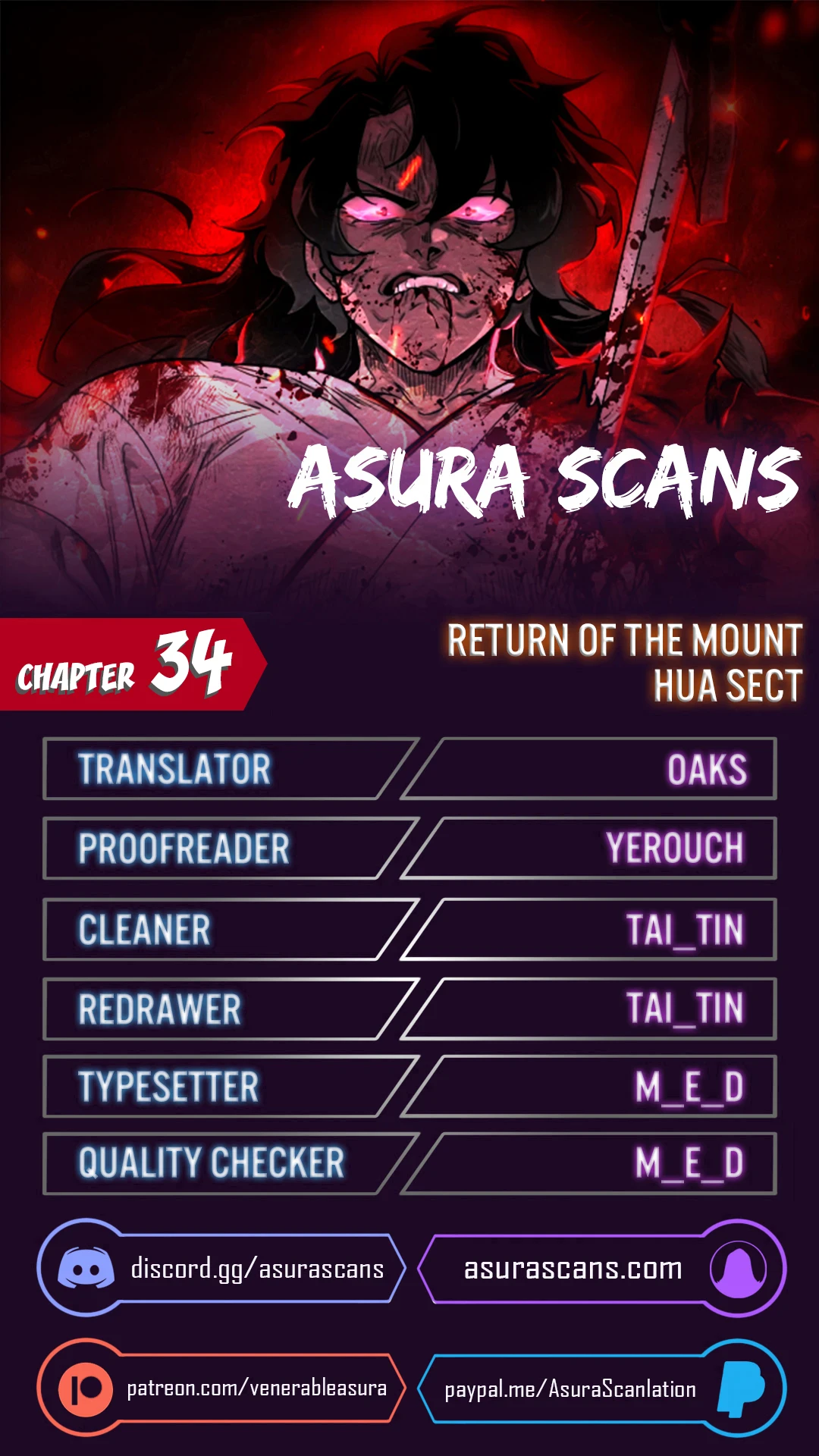 Read Return of the Mount Hua Sect EN Manga Online