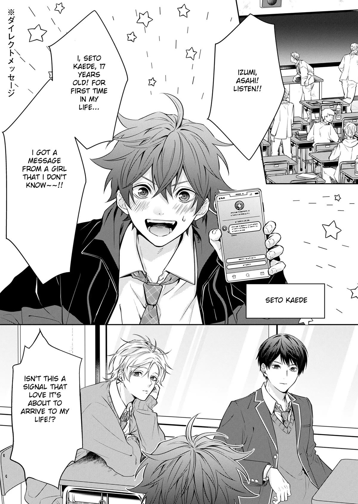 Read Sensitive Boy EN Manga Online