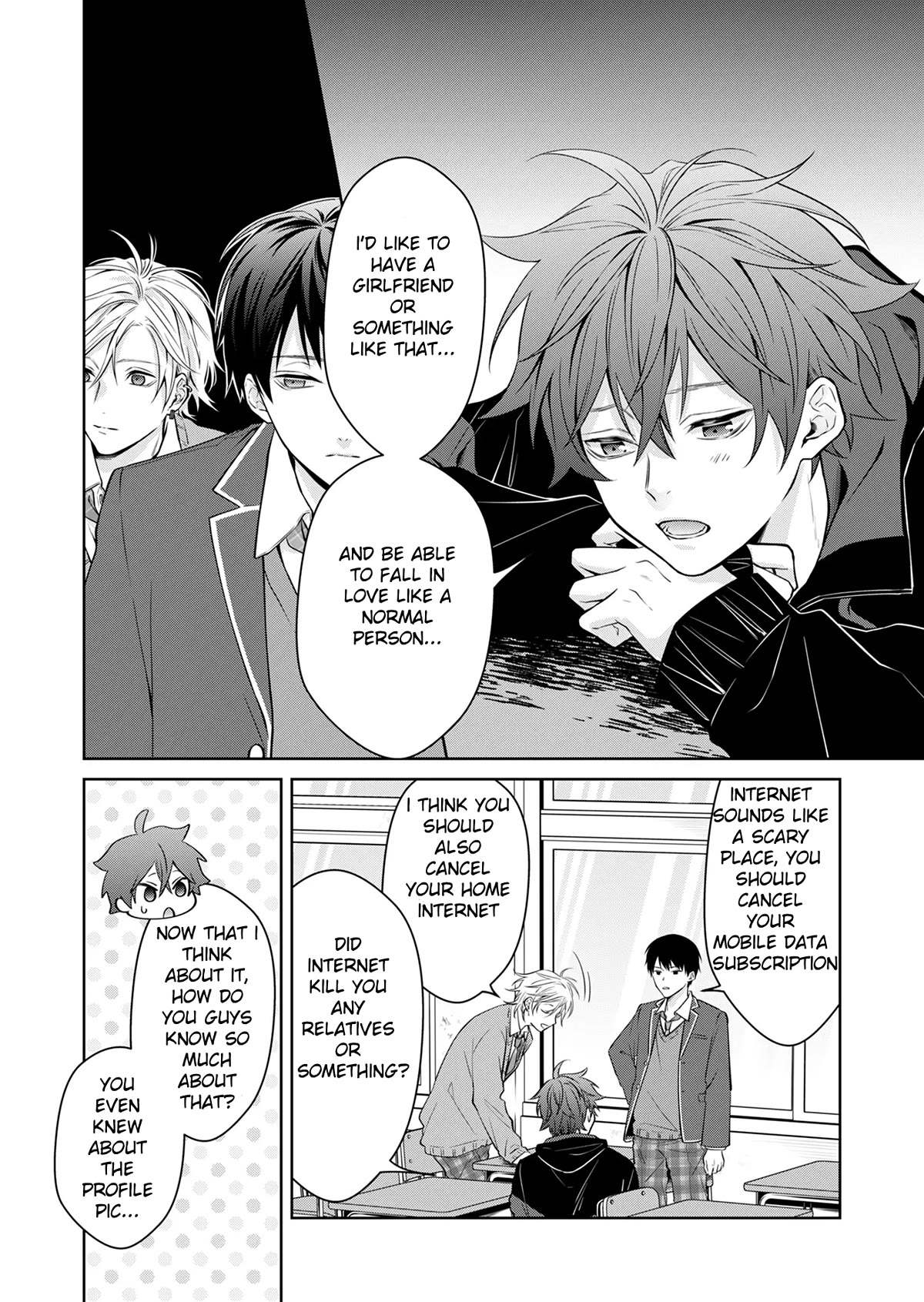 Read Sensitive Boy EN Manga Online