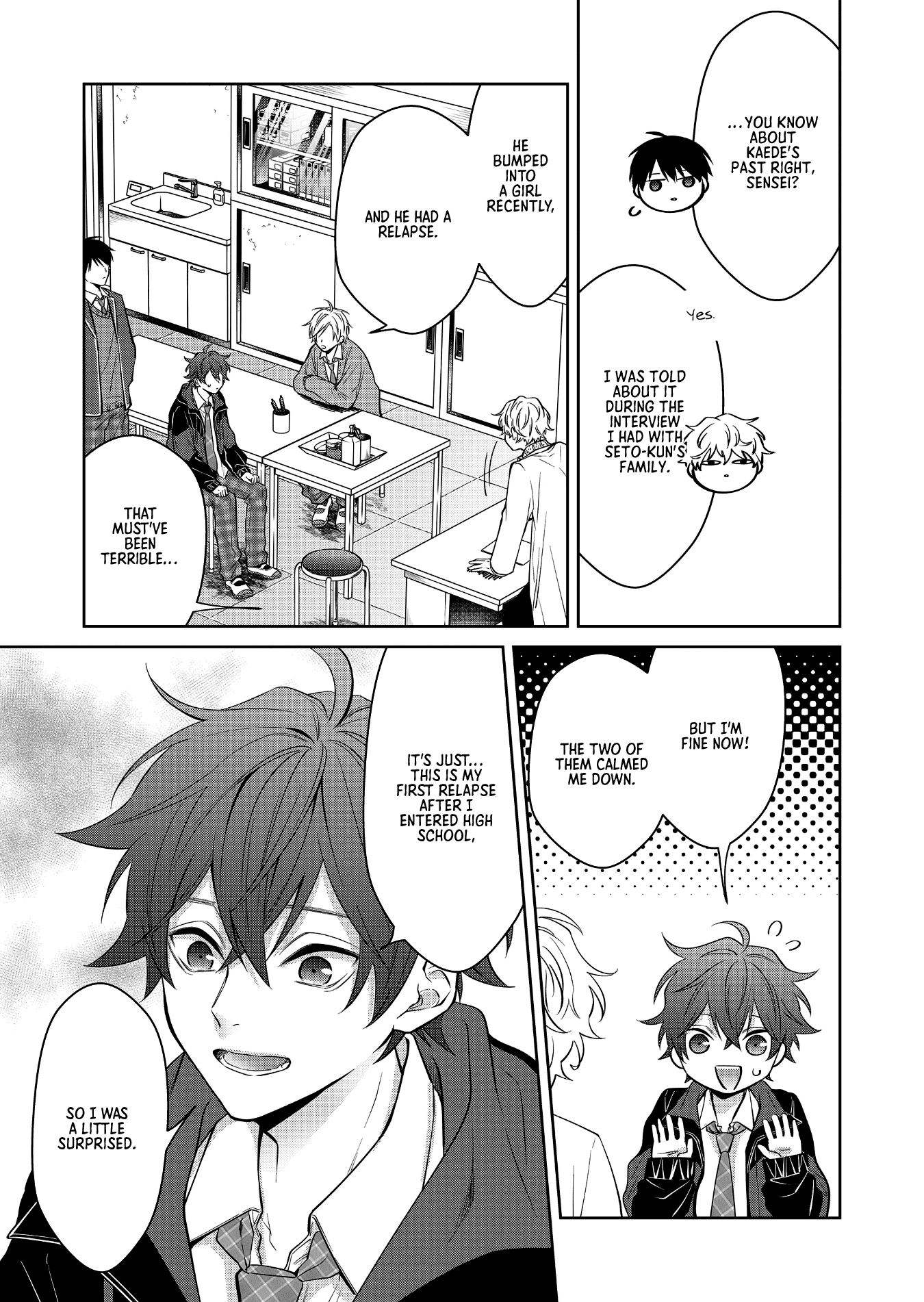 Read Sensitive Boy EN Manga Online