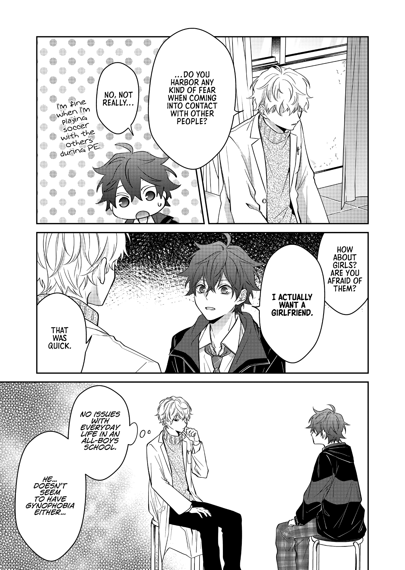 Read Sensitive Boy EN Manga Online