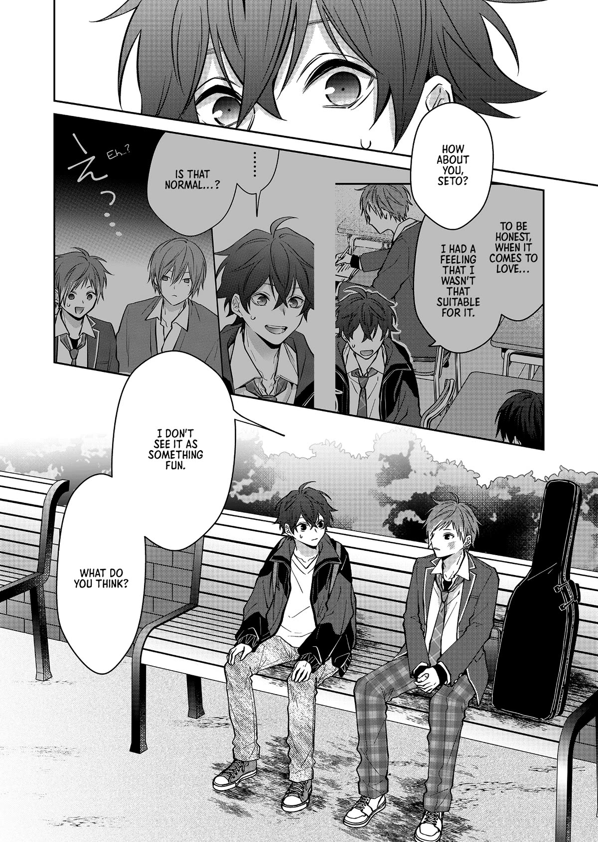 Read Sensitive Boy EN Manga Online
