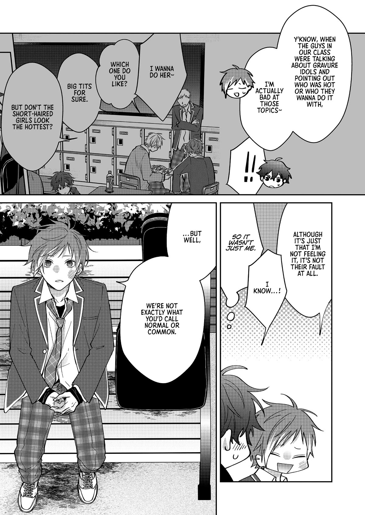 Read Sensitive Boy EN Manga Online