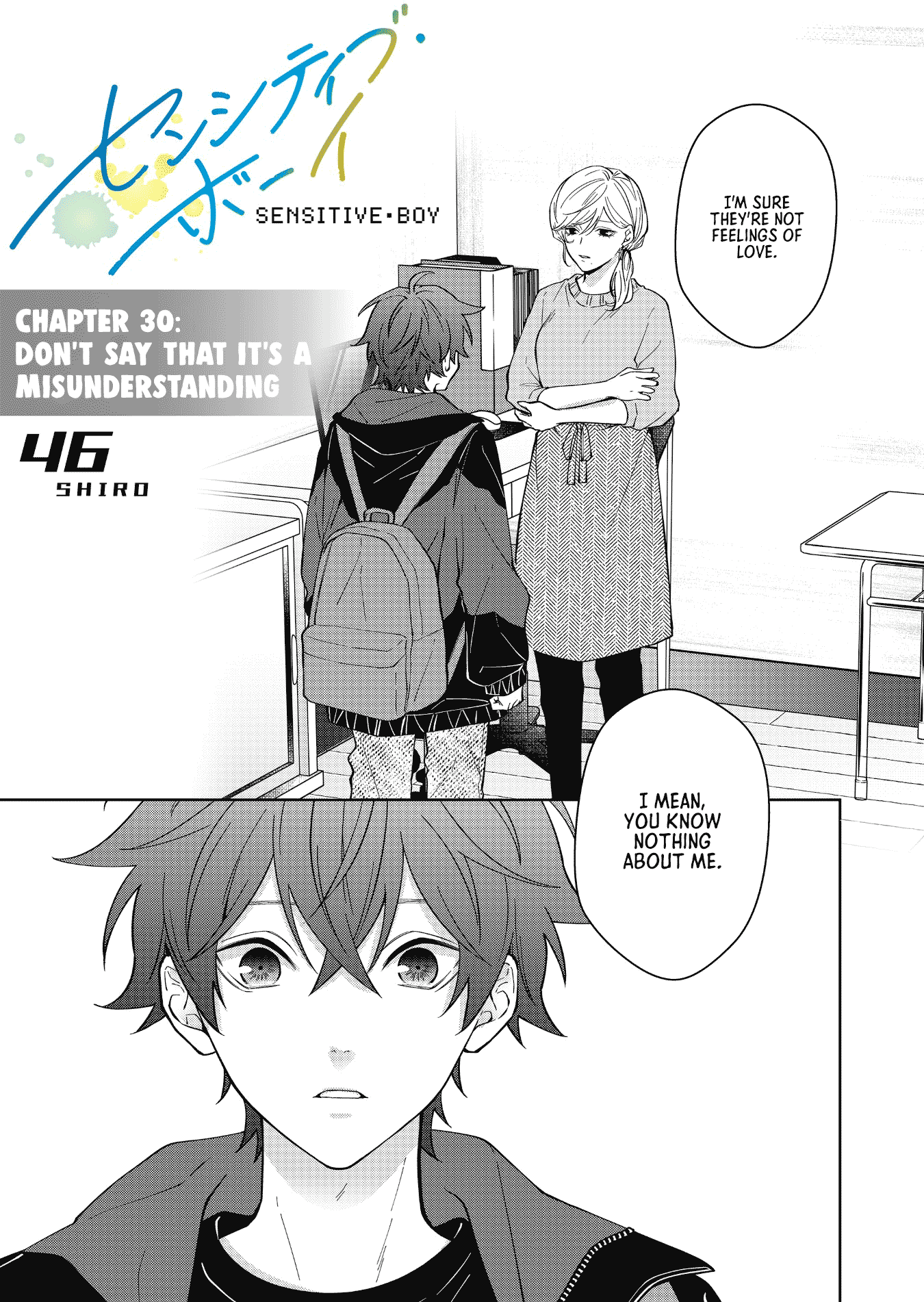 Read Sensitive Boy EN Manga Online